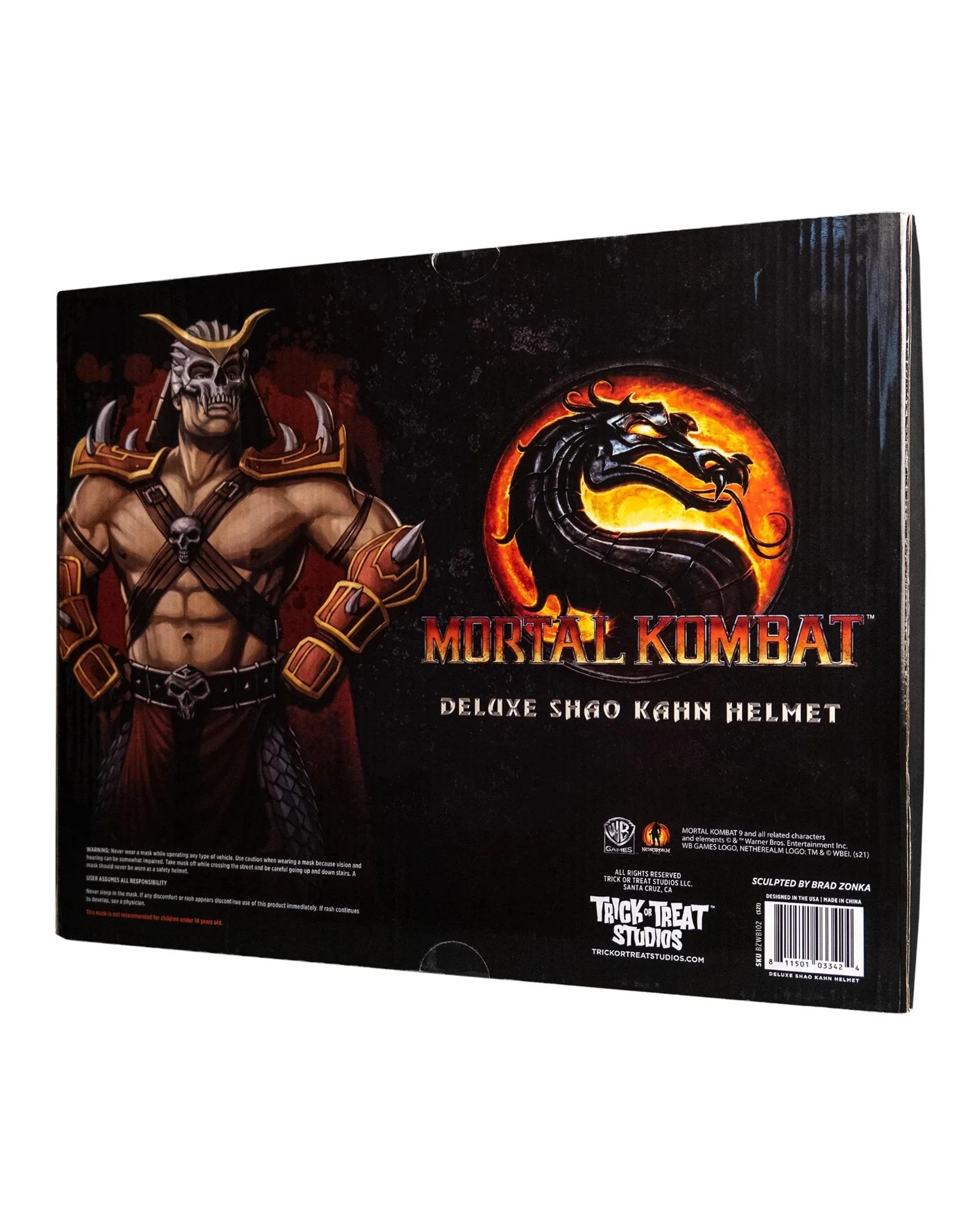 6 Mortal Kombat Deluxe Shao Kahn Helmet, 6 of 6