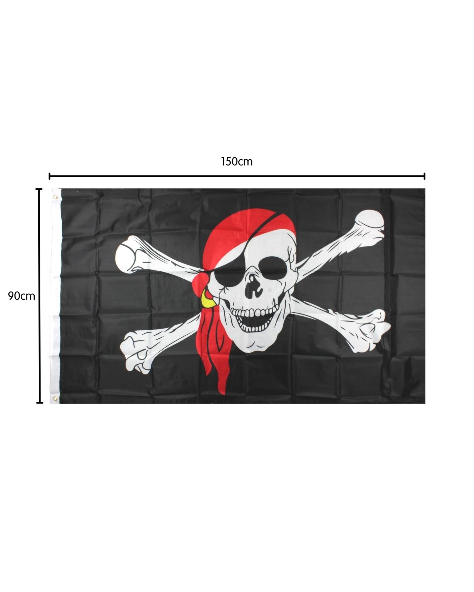 2 Partyrama Pirate Flag 150cm, 2 of 2