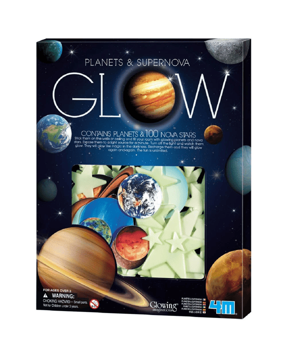 4M Glow Planets and Supernova 100 Pack