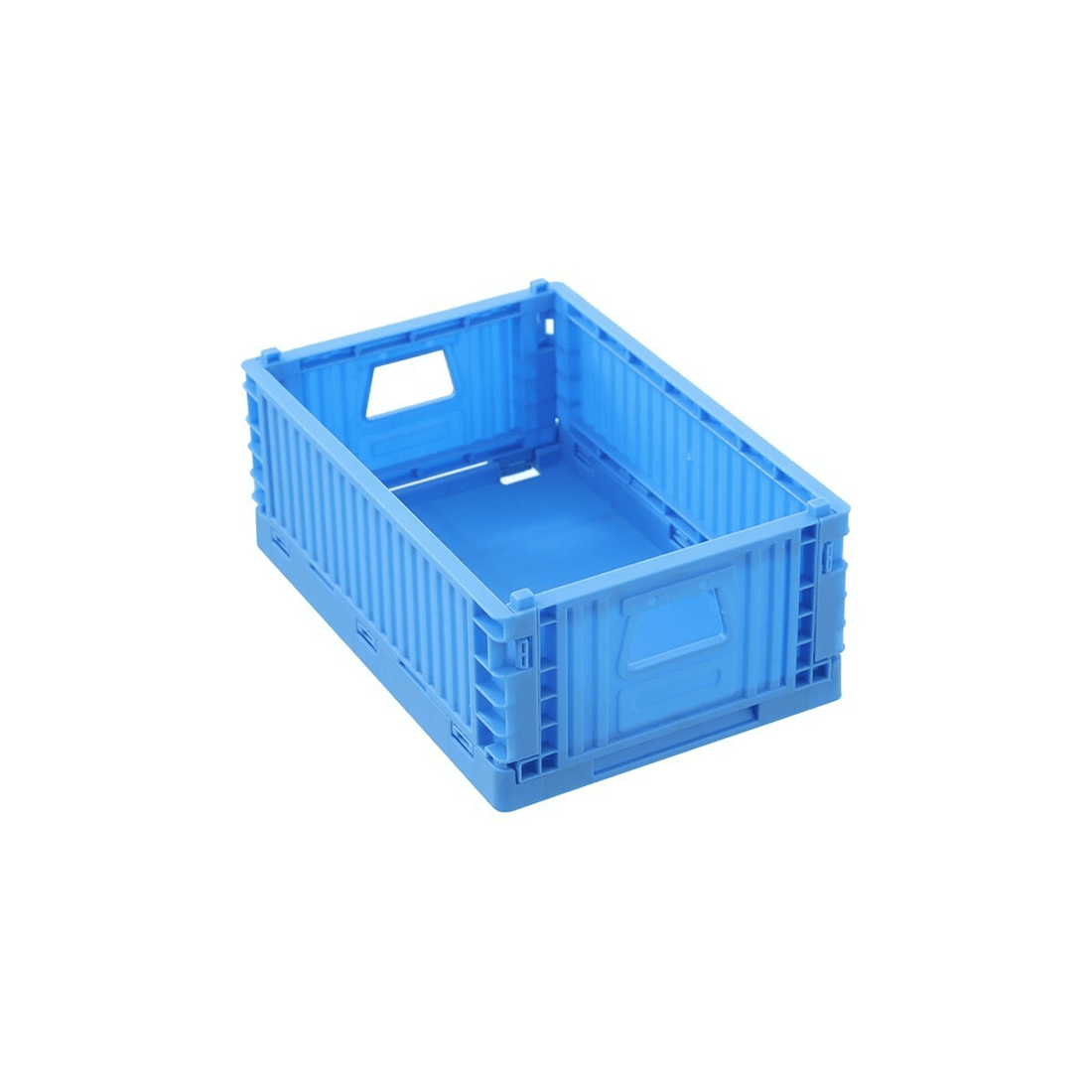 1 Boxsweden 21x14cm Foldaway Crate Storage - Assorted - Collapsible - Stackable
 - multi, 1 of 8