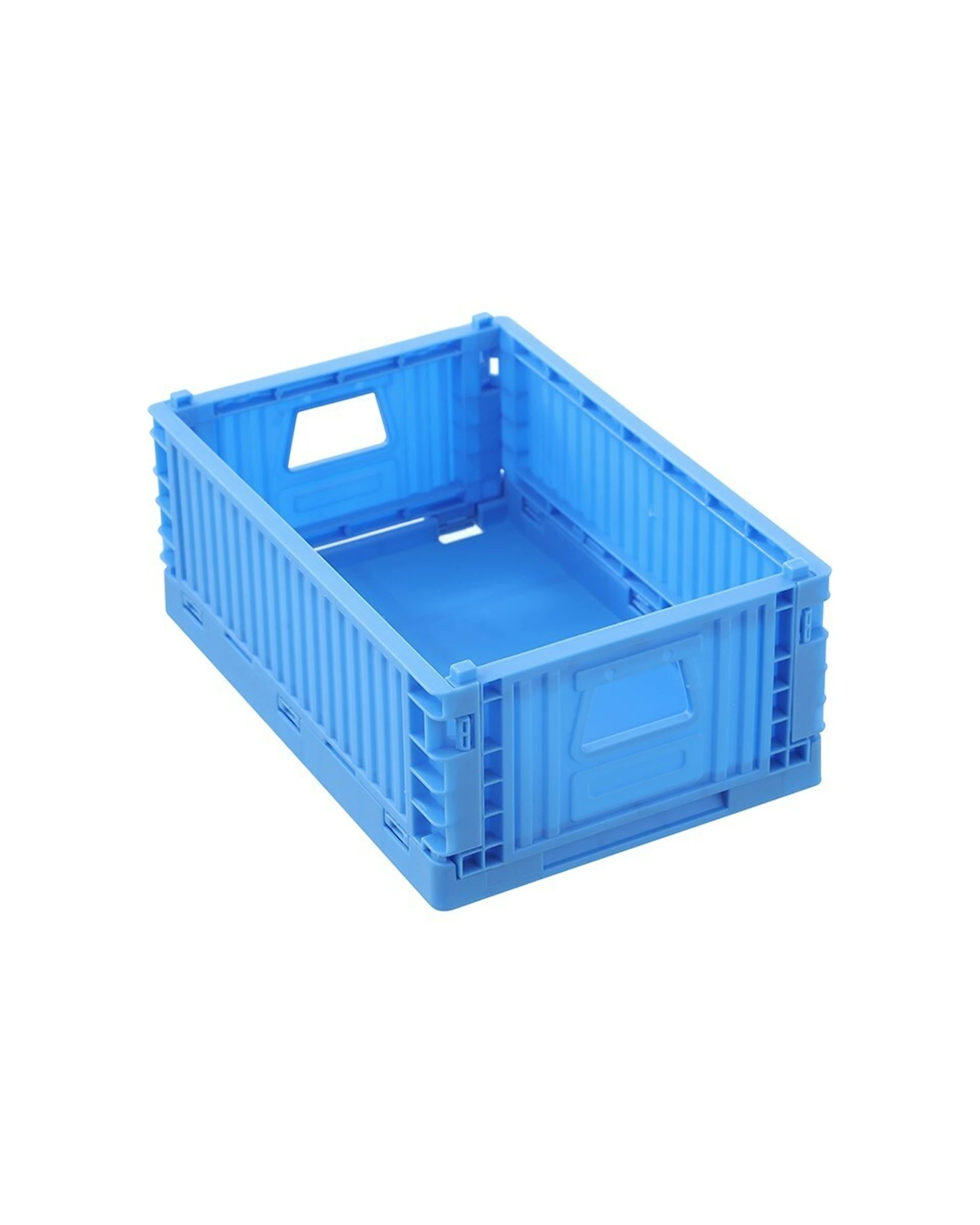 1 Boxsweden 21x14cm Foldaway Crate Storage - Collapsible - Stackable - Assorted, 1 of 8