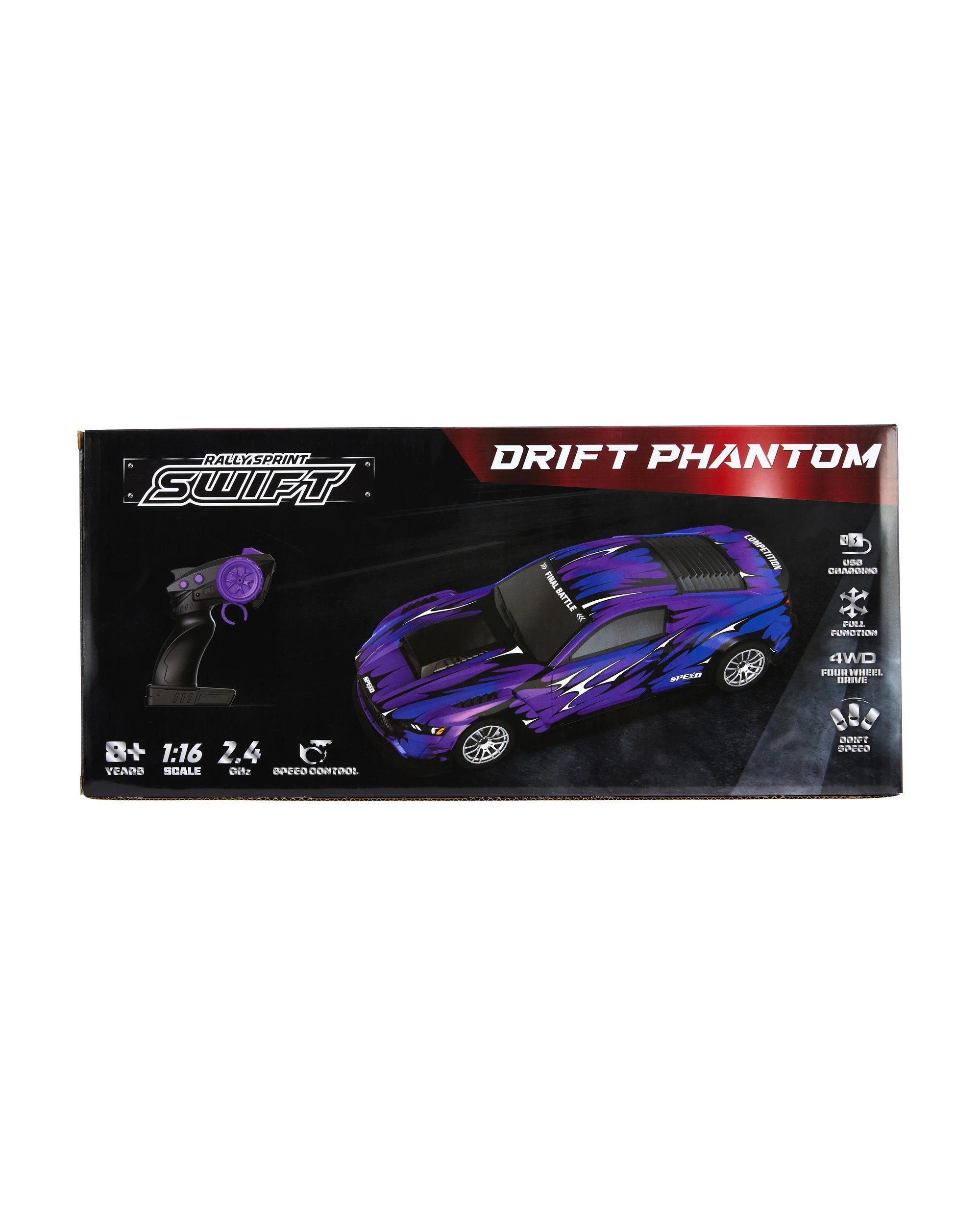 9 Drift Phantom Rally Sprint Swift Remote Control Car, 9 of 9