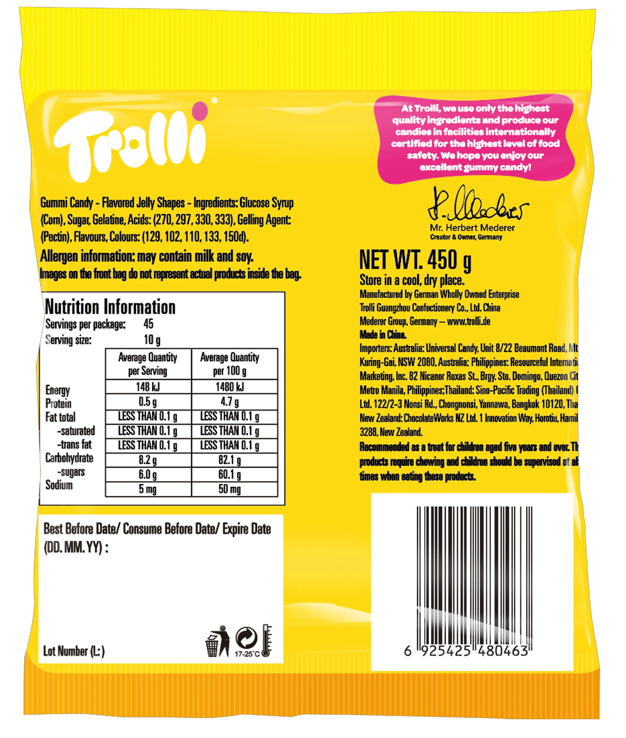 2 Trolli Sour Mates 450g, 2 of 2