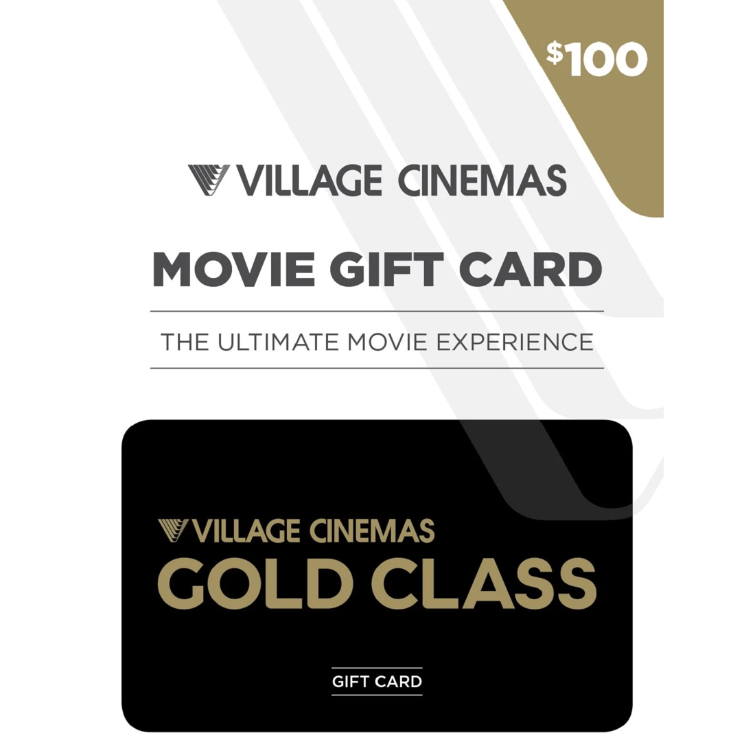 1 Village Cinemas Gold Class $100 Movie Gift Card, 1 of 1