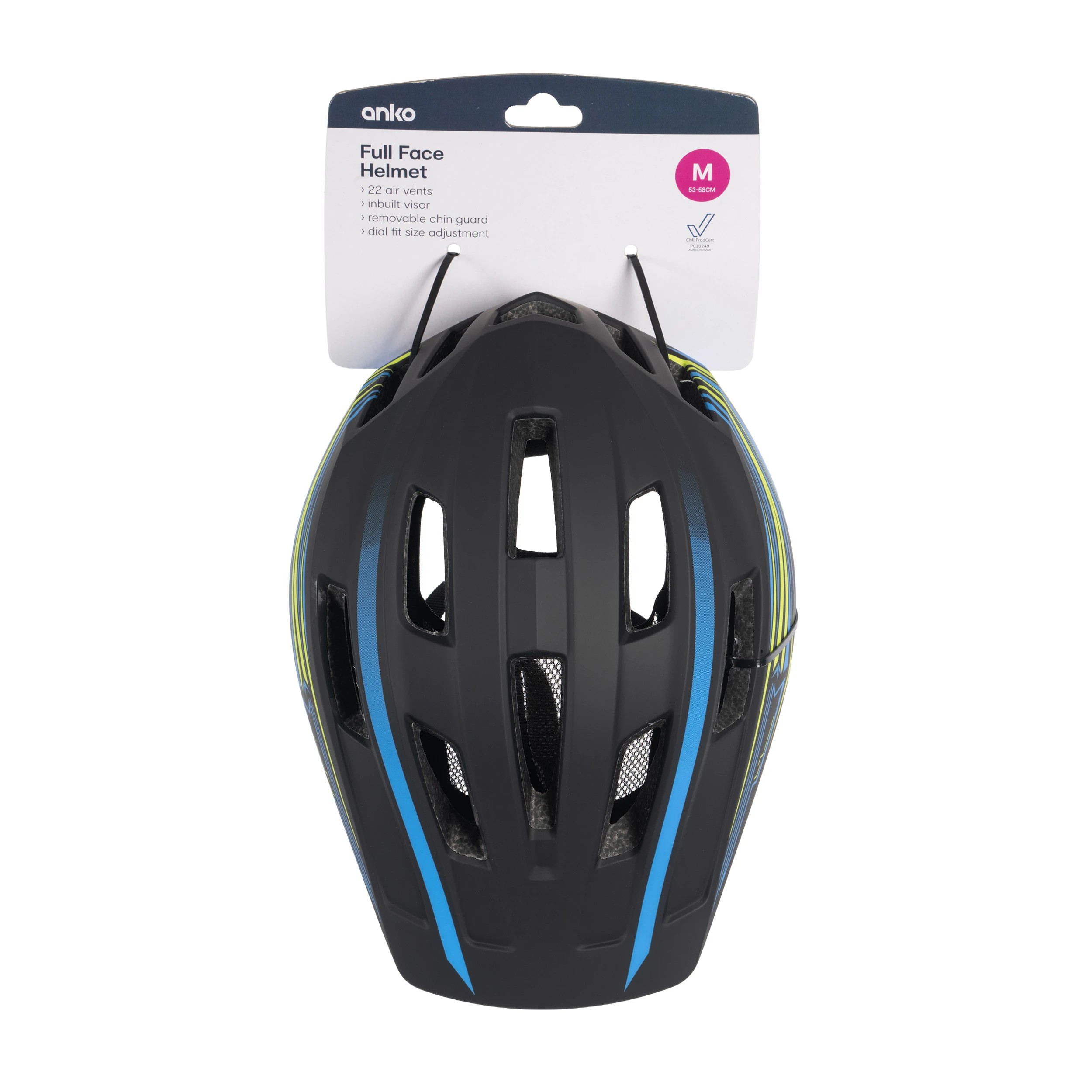 6 Full Face Helmet - Medium, 6 of 6