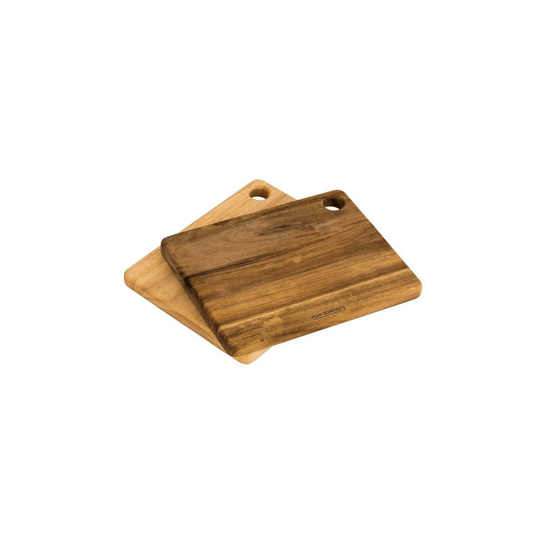 3 Peer Sorensen 2pc Acacia And Rubberwood Utility Boards Set 19.5cm Kitchen
 - Plain, 3 of 3