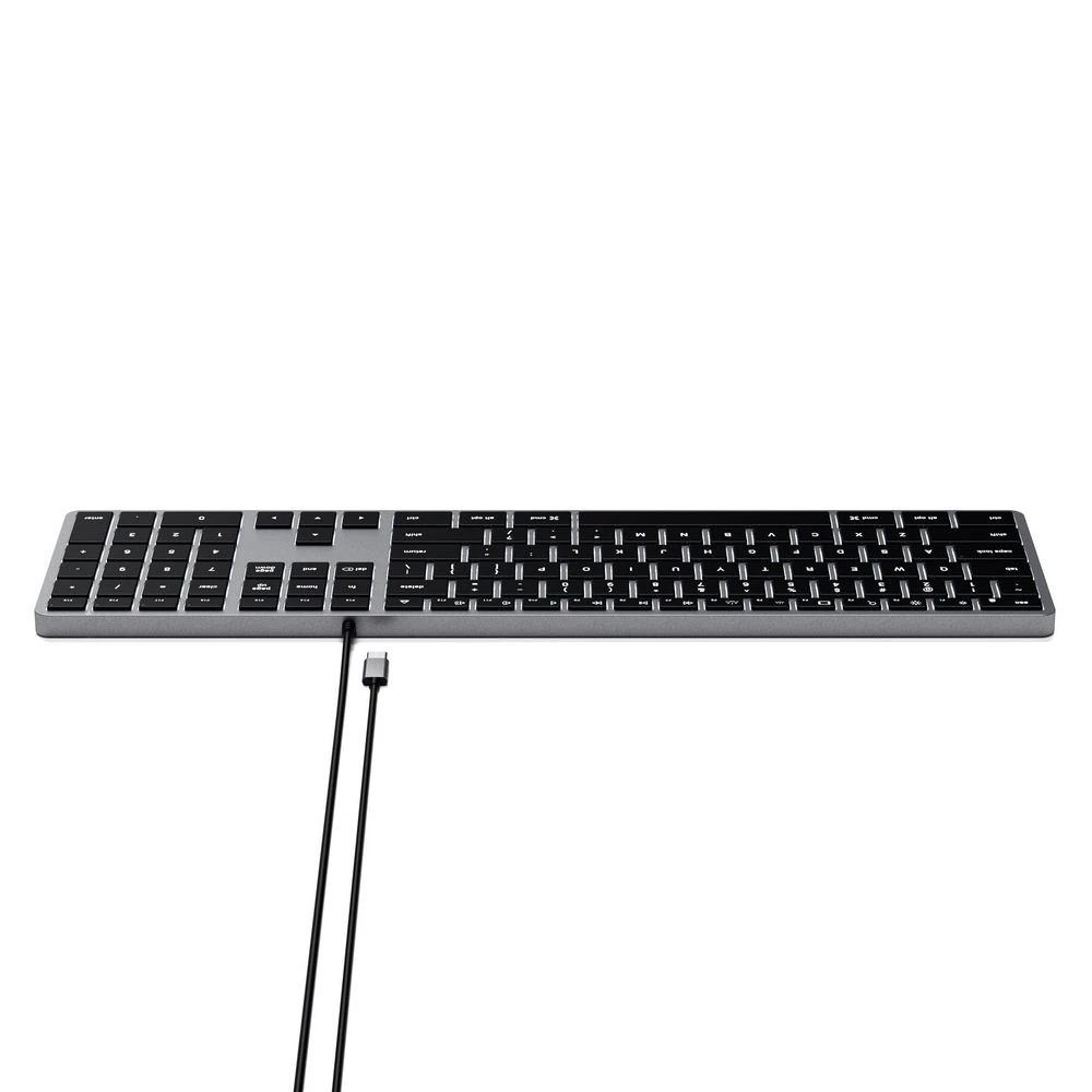 5 Satechi Slim W3 USB-C Wired Keyboard Space Grey, 5 of 9