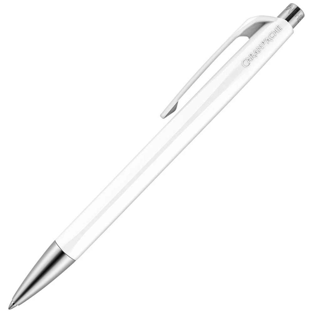 1 Caran d’Ache 888 Infinite Ballpoint Pen White, 1 of 3