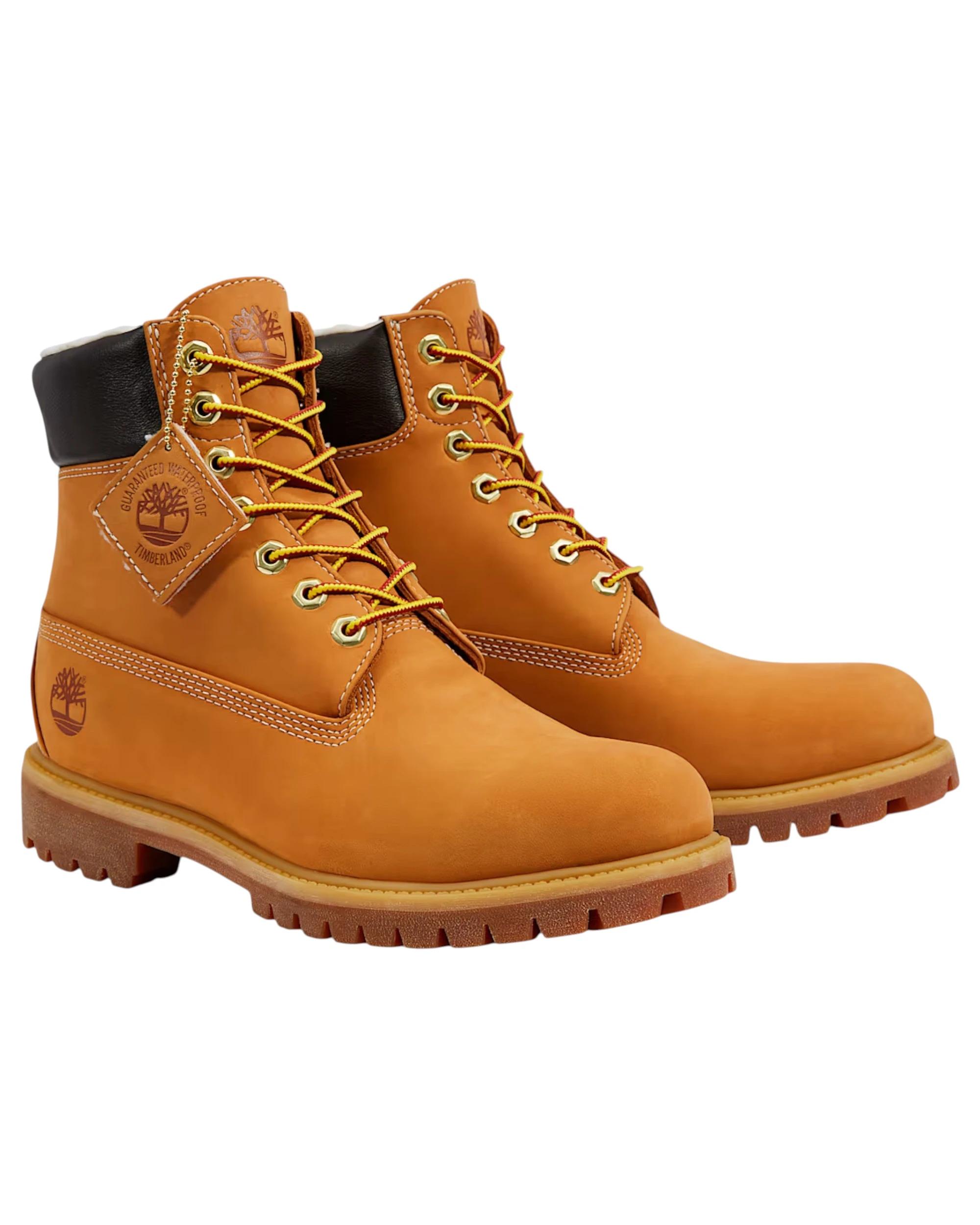 4 Timberland Mens 6-Inch Premium Waterproof Winter Warm-Lined Wide Boot WHEAT, 4 of 7
