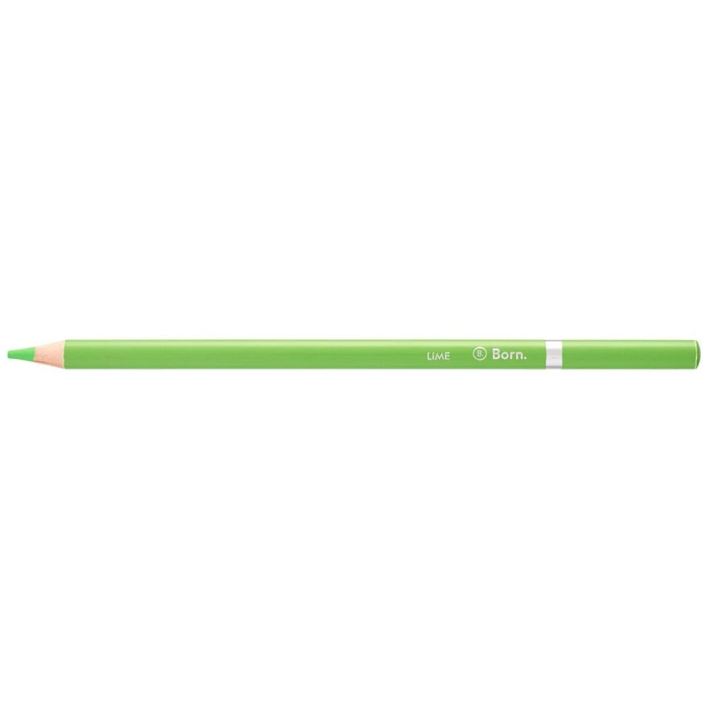 1 Born Premium Colour Pencil Lime, 1 of 3