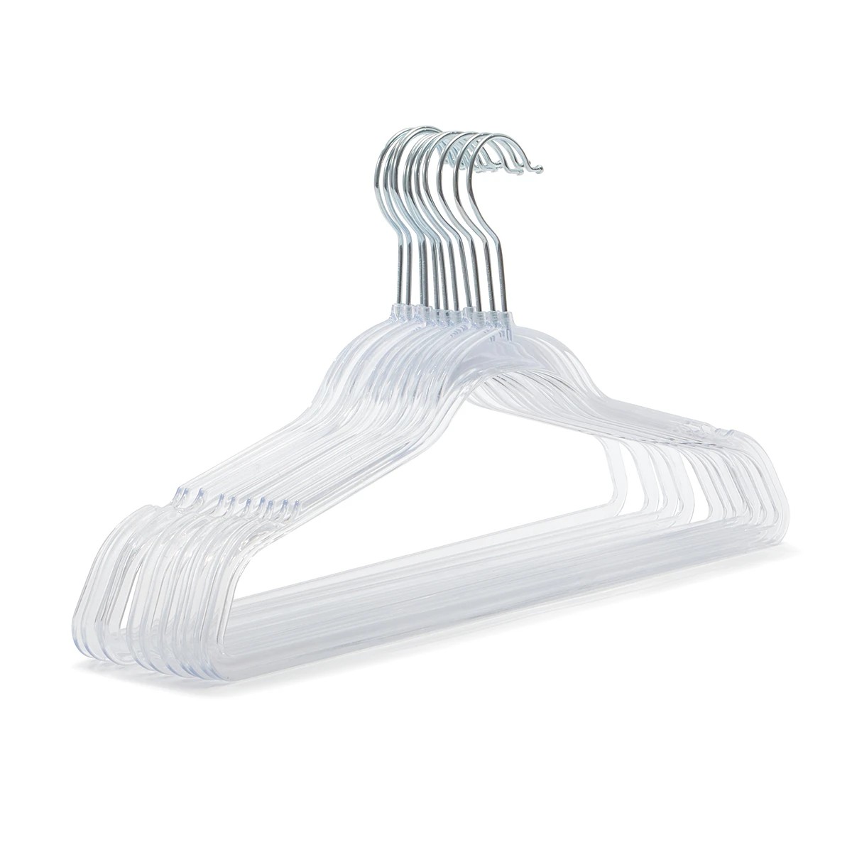 4 12 Pack Clear Hangers, 4 of 7