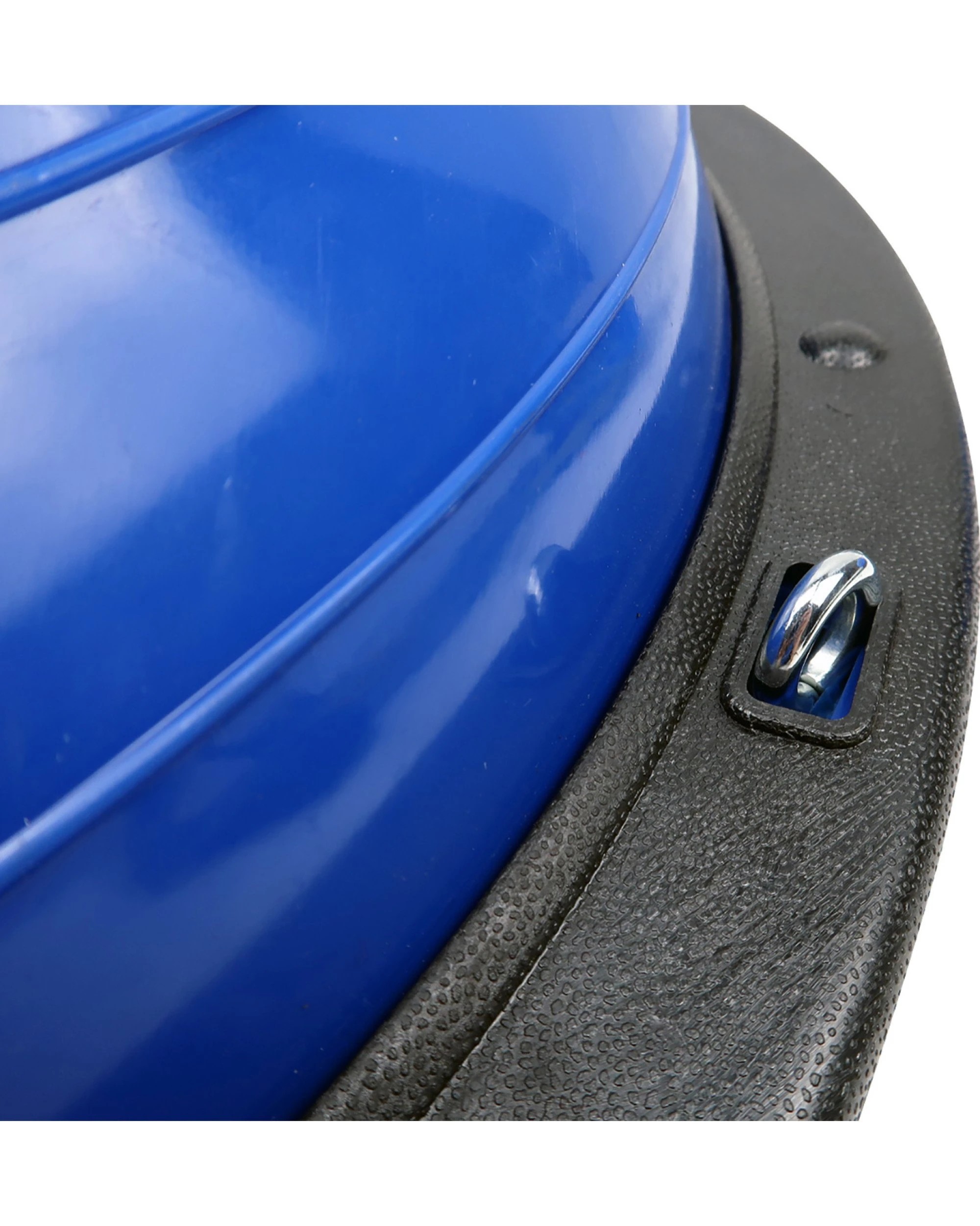 2 Powertrain Fitness Yoga Ball Home Gym Workout Balance Trainer Pump Blue, 2 of 9