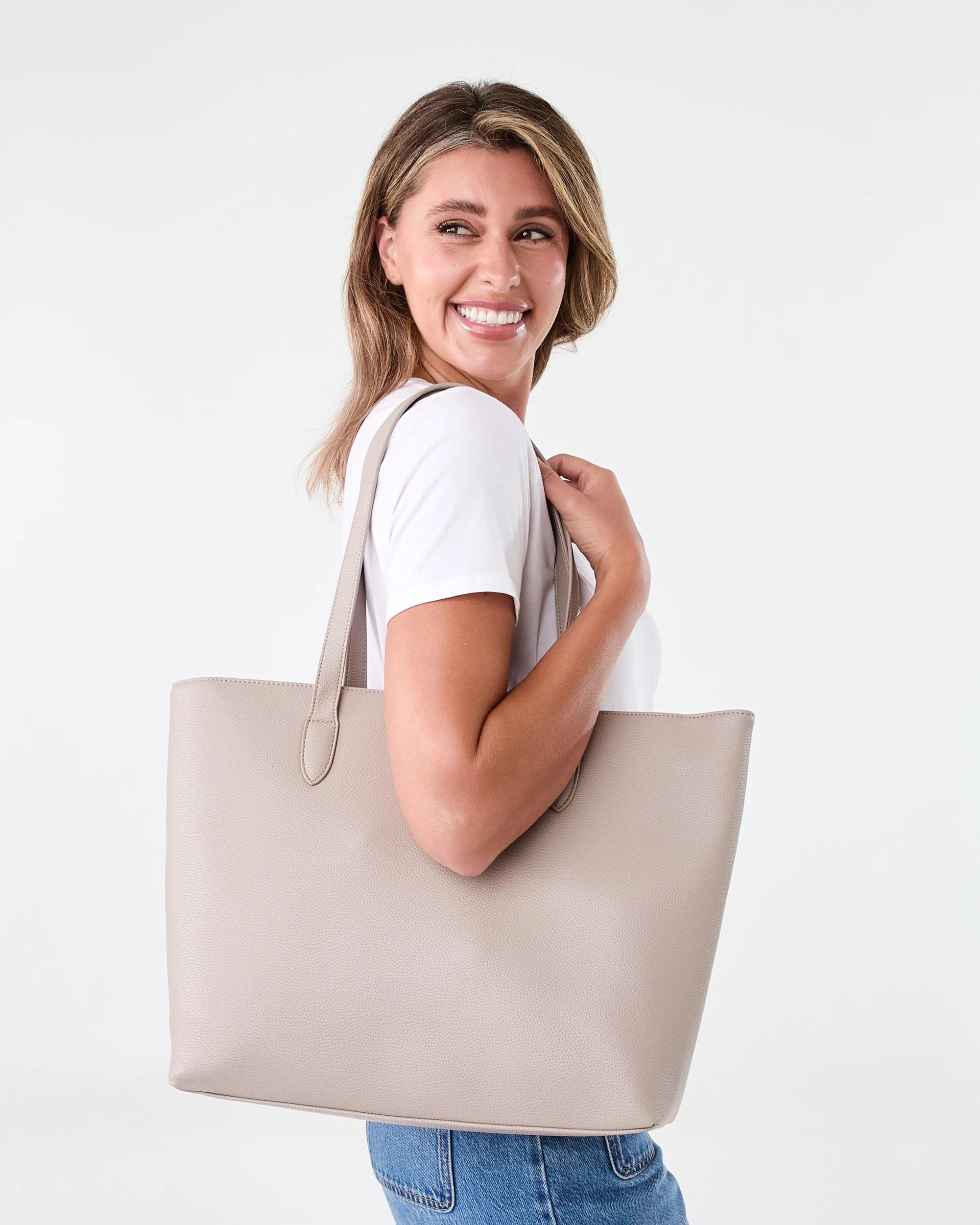 5 Everyday Tote Bag Ash Taupe, 5 of 5