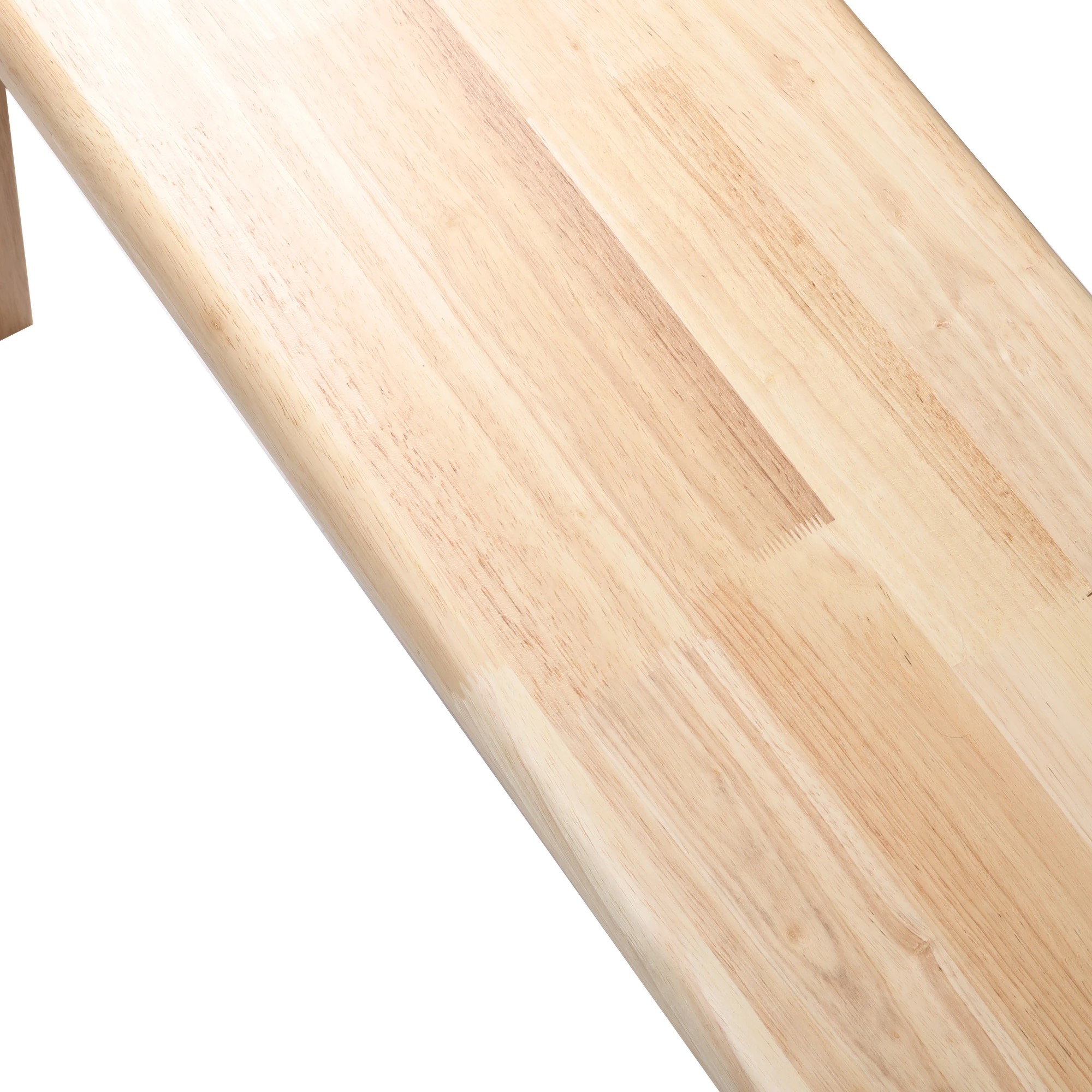 4 Levede 1x Wooden Dining Chair Bench - Natural, 4 of 7