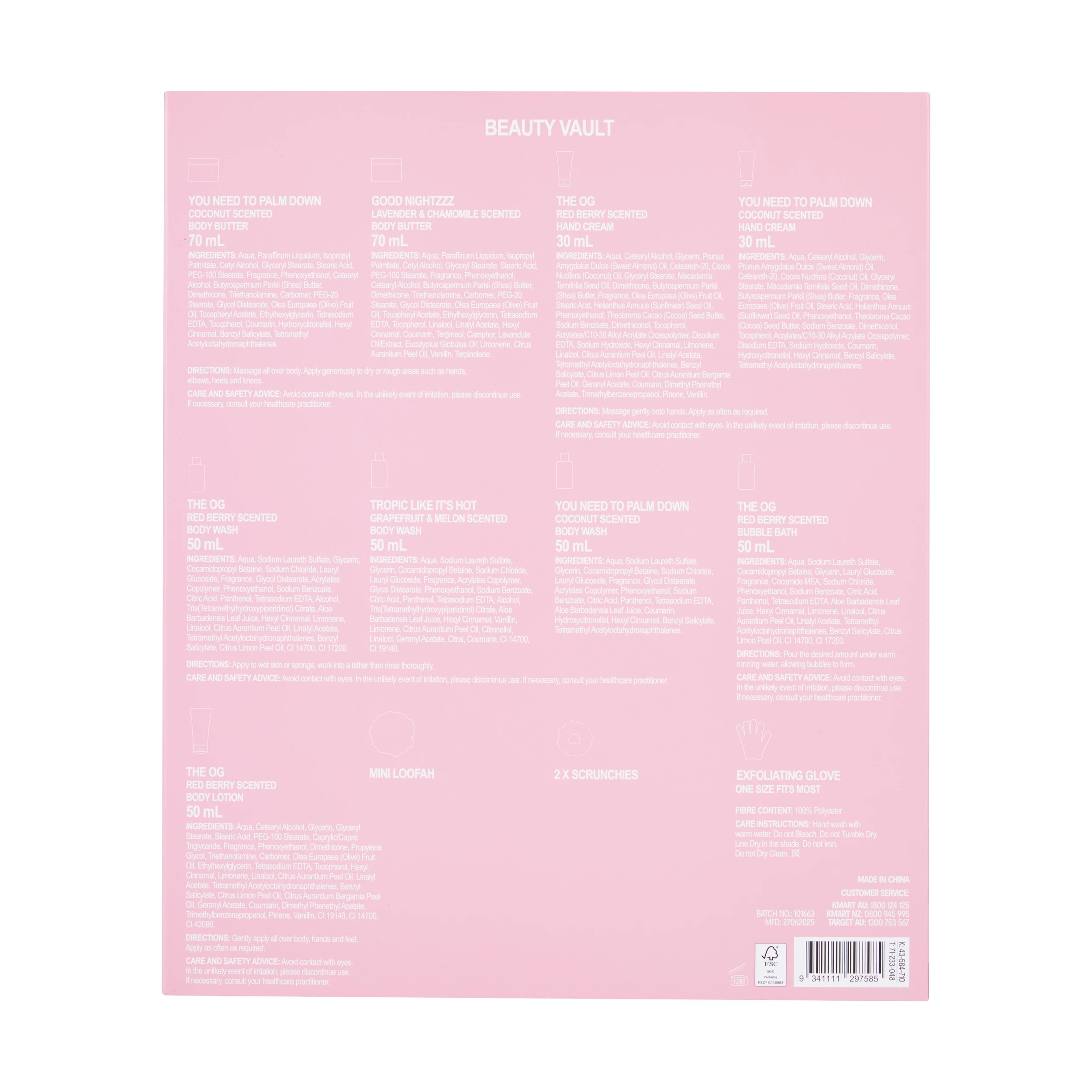 8 OXX Bodycare Beauty Vault Beautifully Curated Gift Set, 8 of 8