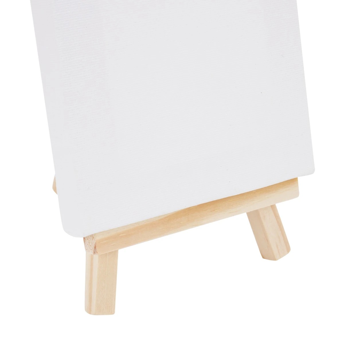 9 3 Pack Mini Easel and Canvas - White, 9 of 10