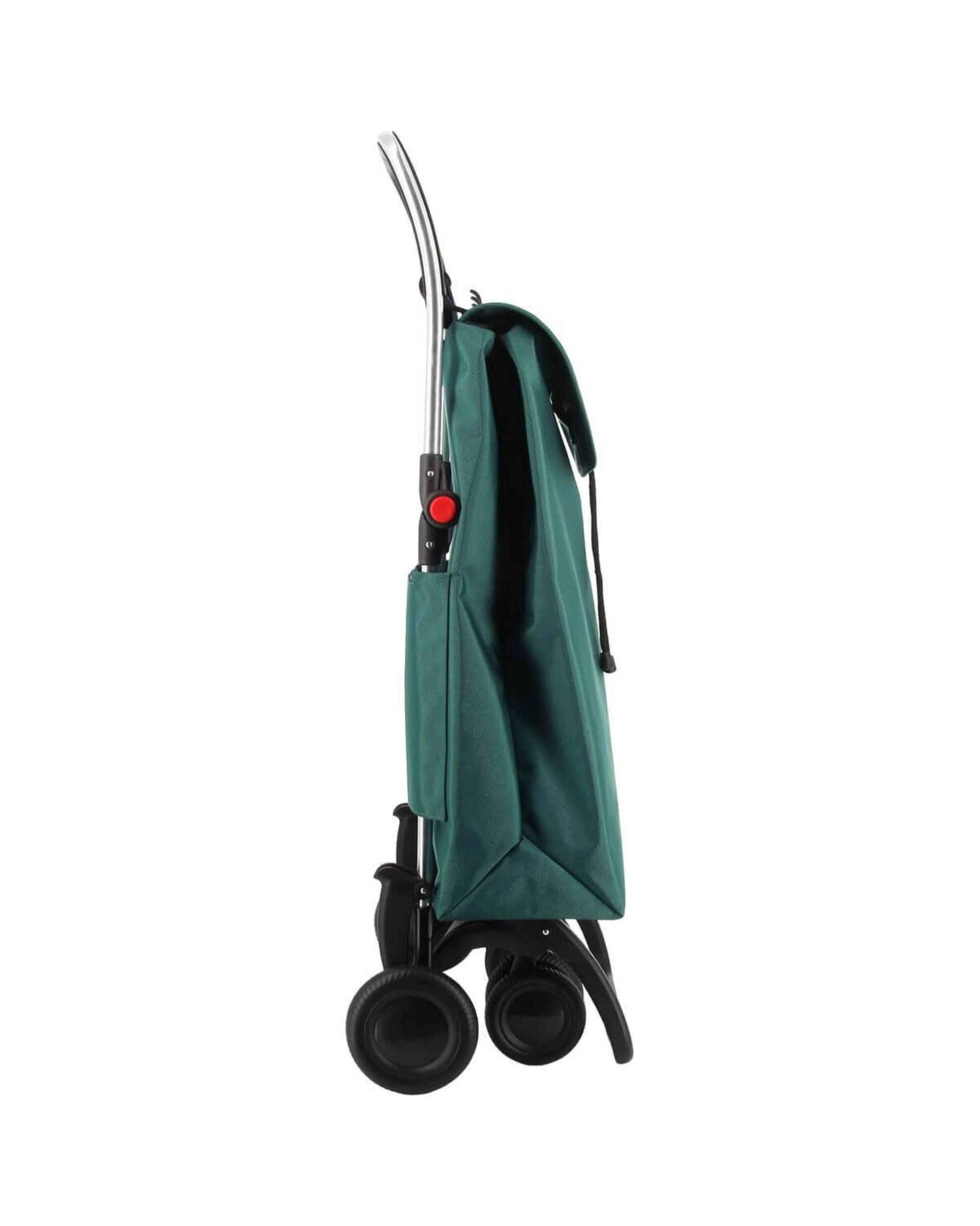 2 Rolser IMax MF 4 Wheel 2 Swivelling Trolley Green, 2 of 5