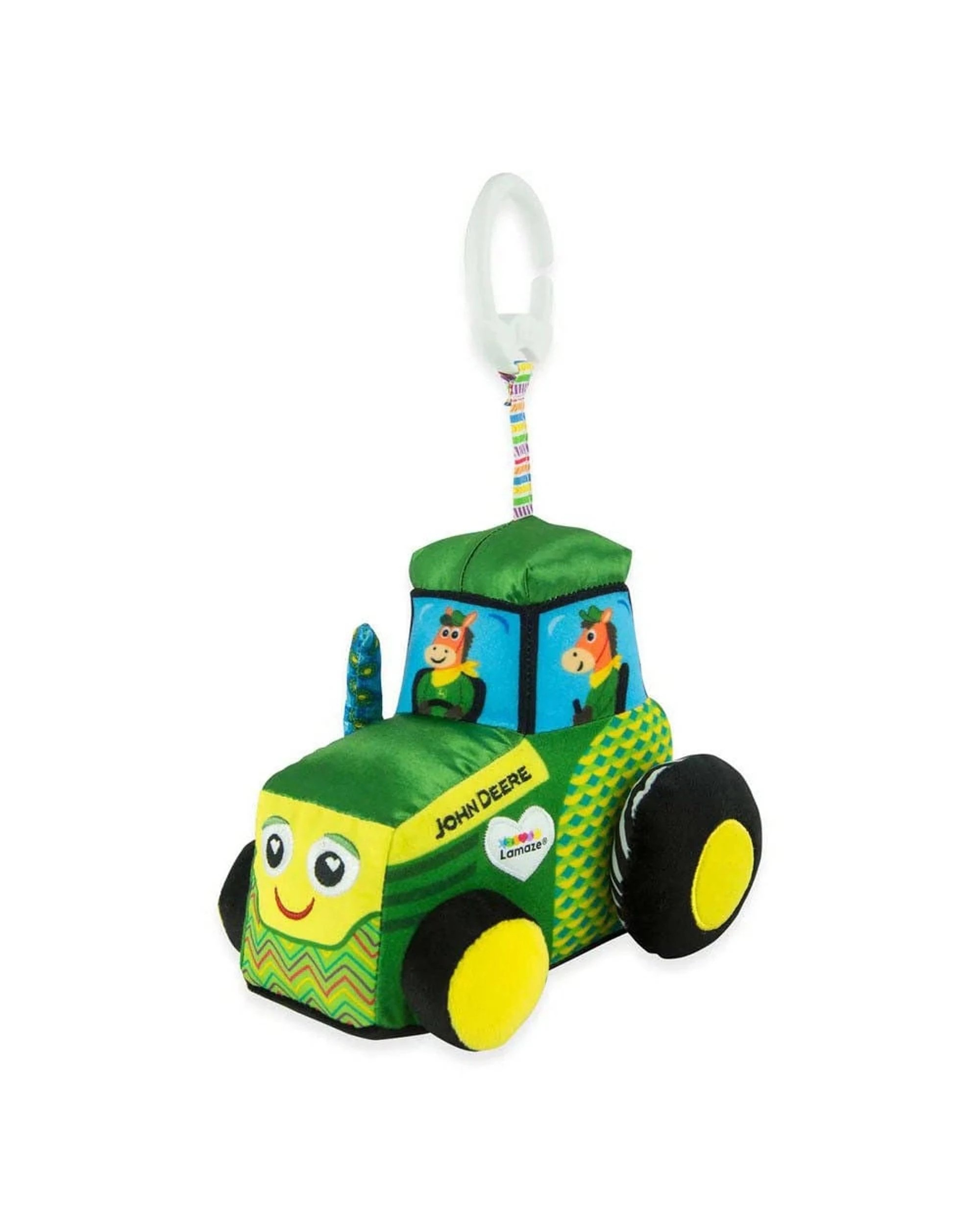 1 Lamaze John Deere Clip and Go Tractor, 1 of 7