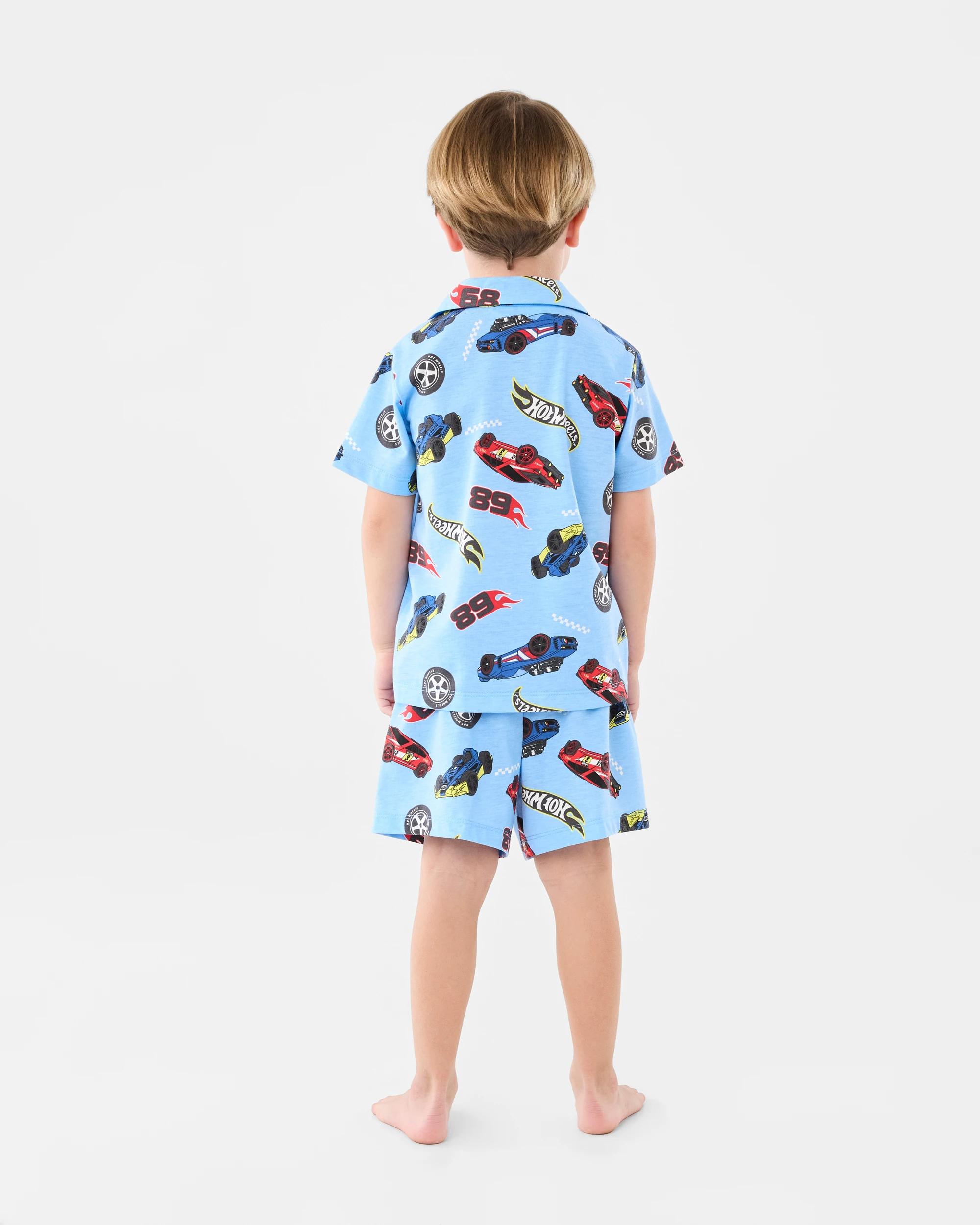 2 Hot Wheels License Button Up Pyjama Set Hot Wheels, 2 of 10