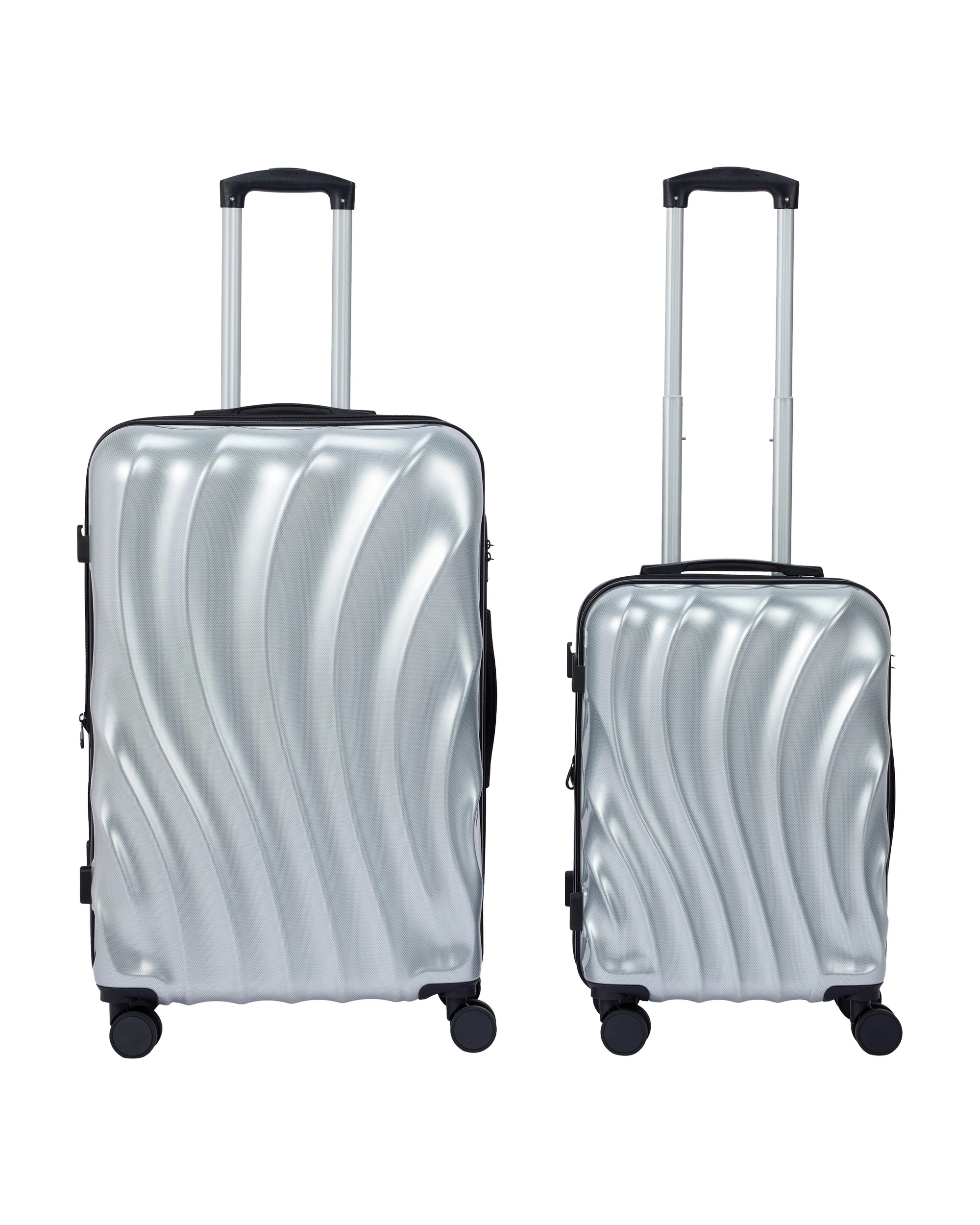 4 2 Piece Clamshell Hard Case Set - Silver, 4 of 8