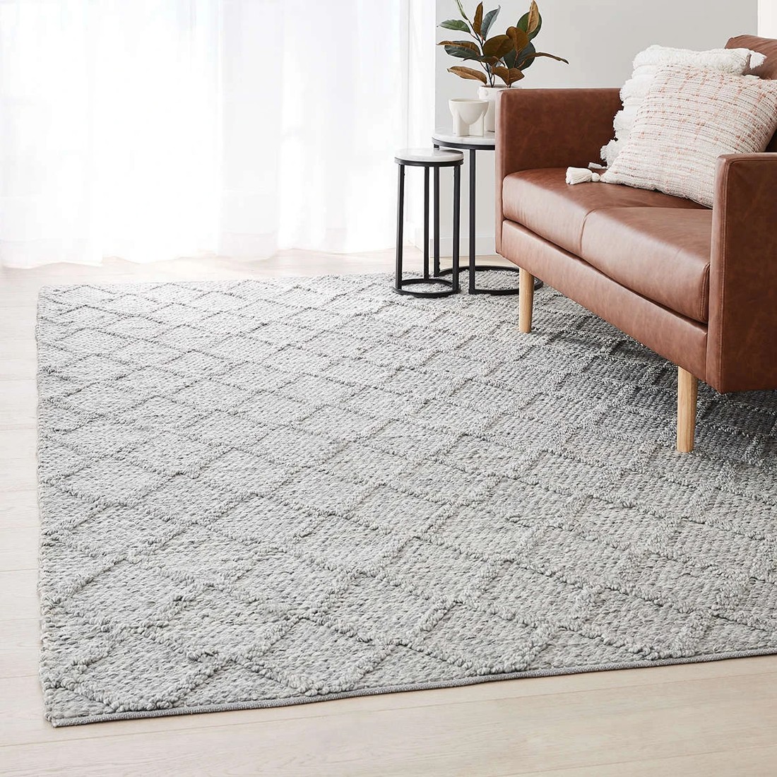 1 Phoenix Rug - Grey, Extra Large, 270cm x 180cm, 1 of 6