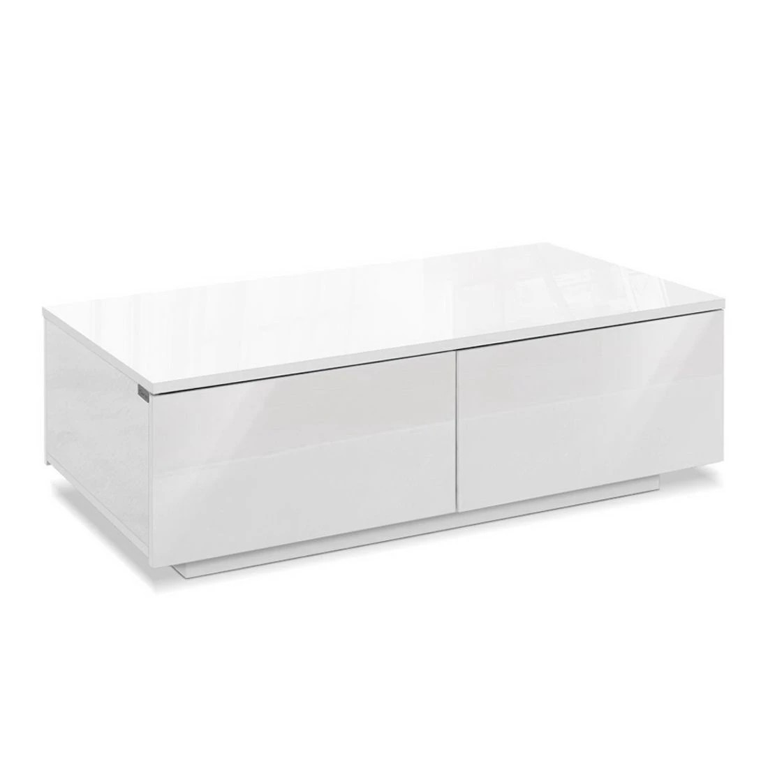 1 Artiss Coffee Table 4 Drawers - White, 1 of 8