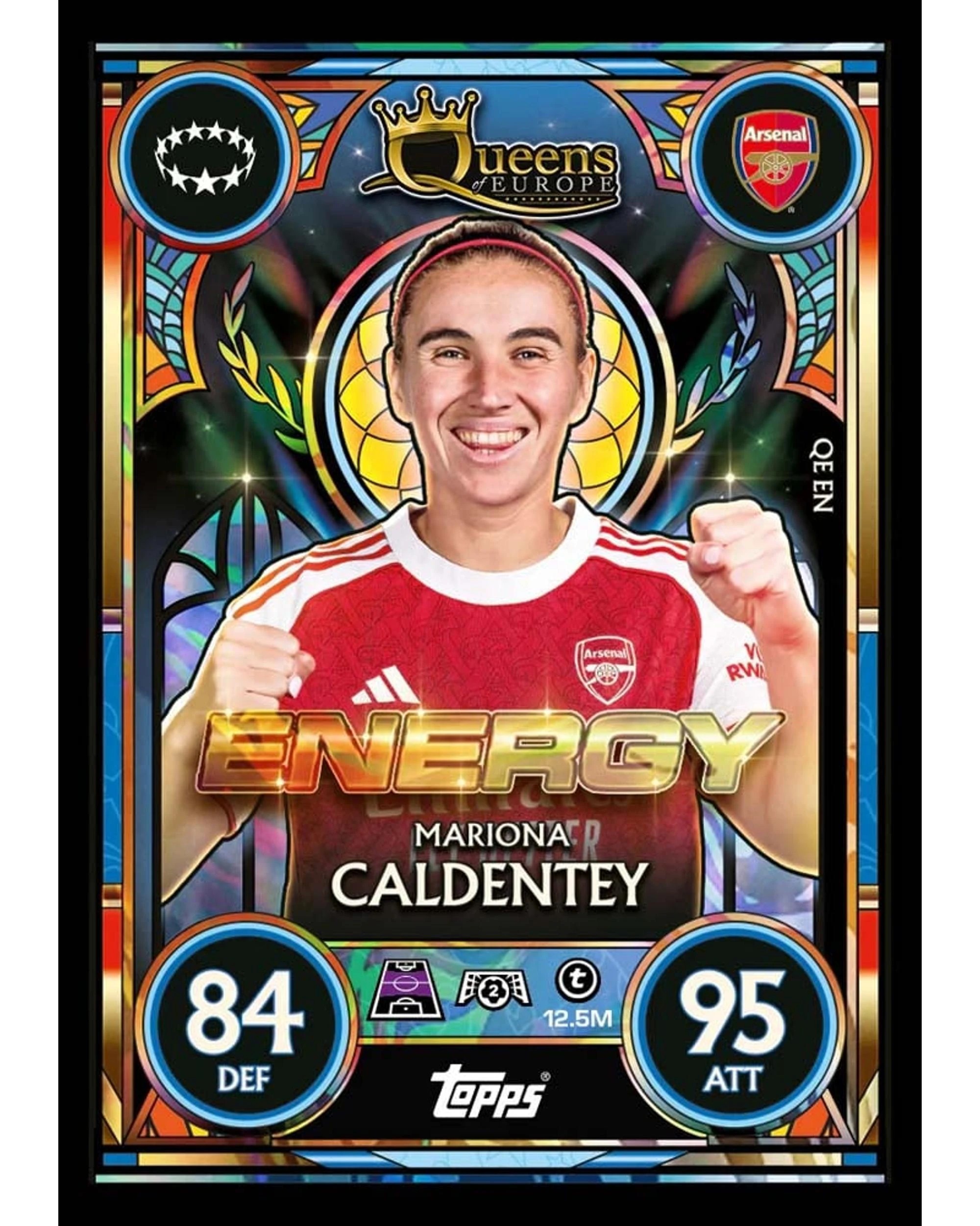 5 Match Attax UCC Champions League 2025/2026 Edition Queens of Europe Eco Pack, 5 of 8