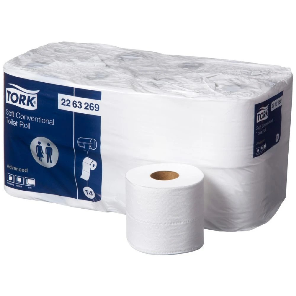 1 Tork Advanced Toilet Paper Rolls 48 Pack, 1 of 1