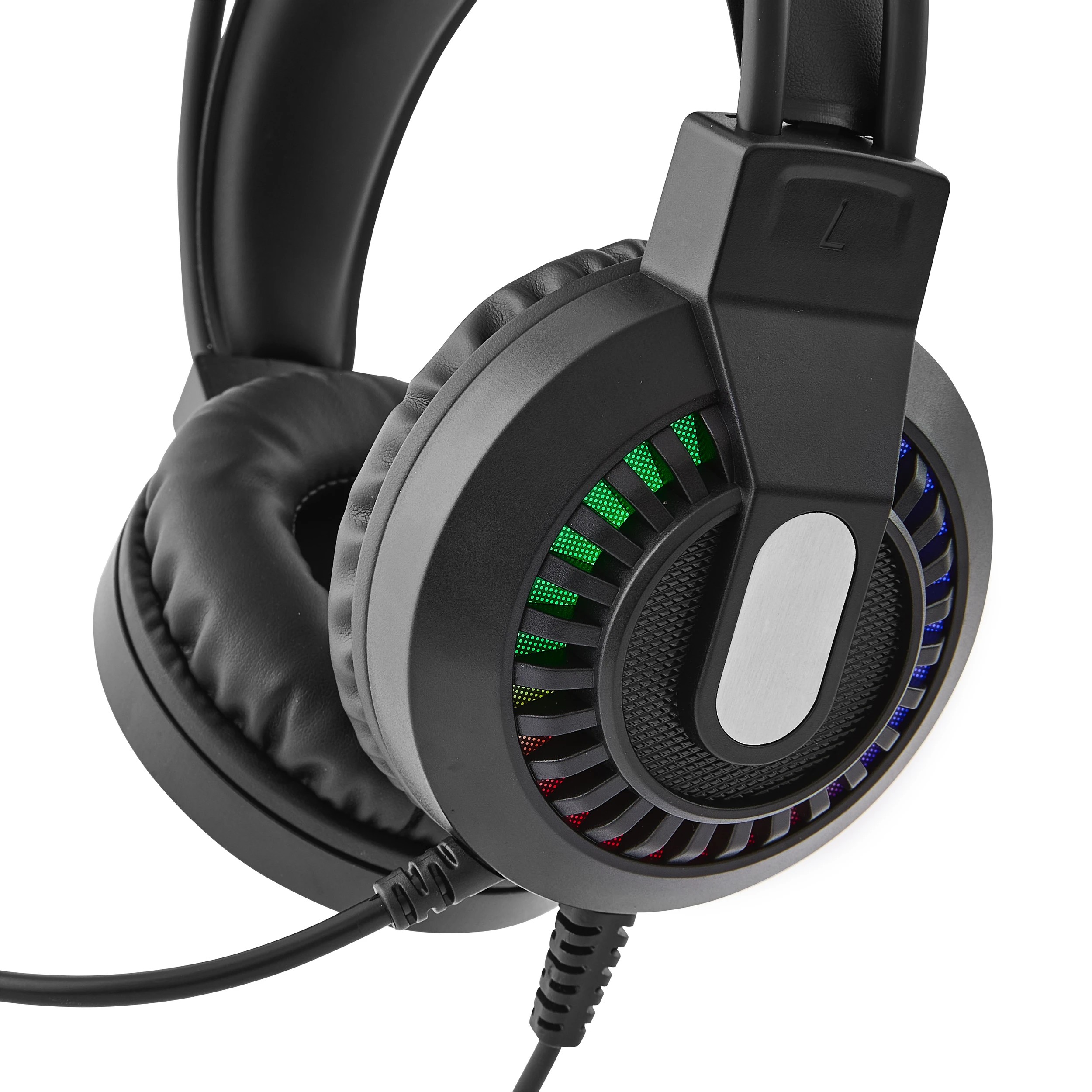 7 Wired Gaming Headset - Black, 7 of 10