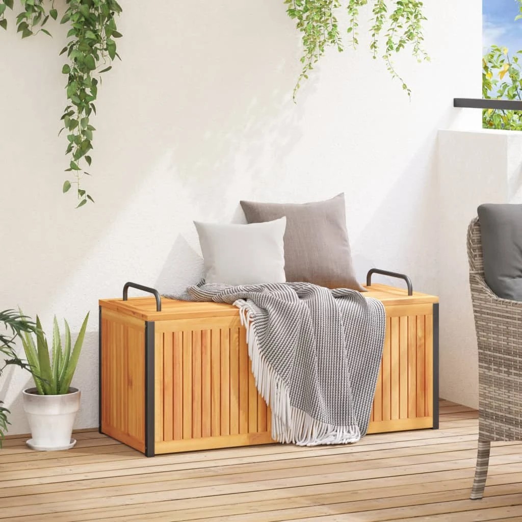 3 vidaXL cushion box Ample Storage - Brown, 3 of 9