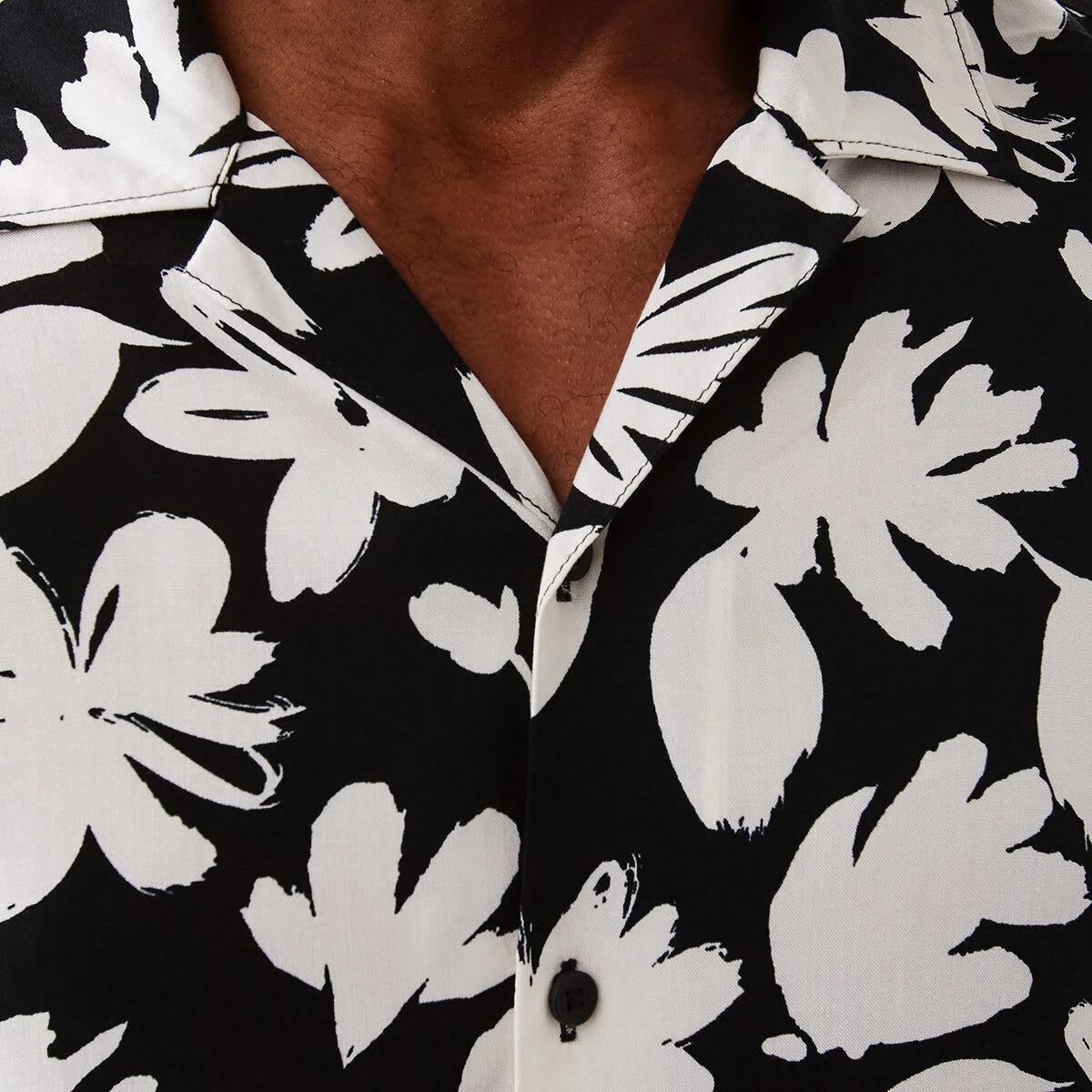 5 Short Sleeve Resort Print Shirt Brus Flral, 5 of 7