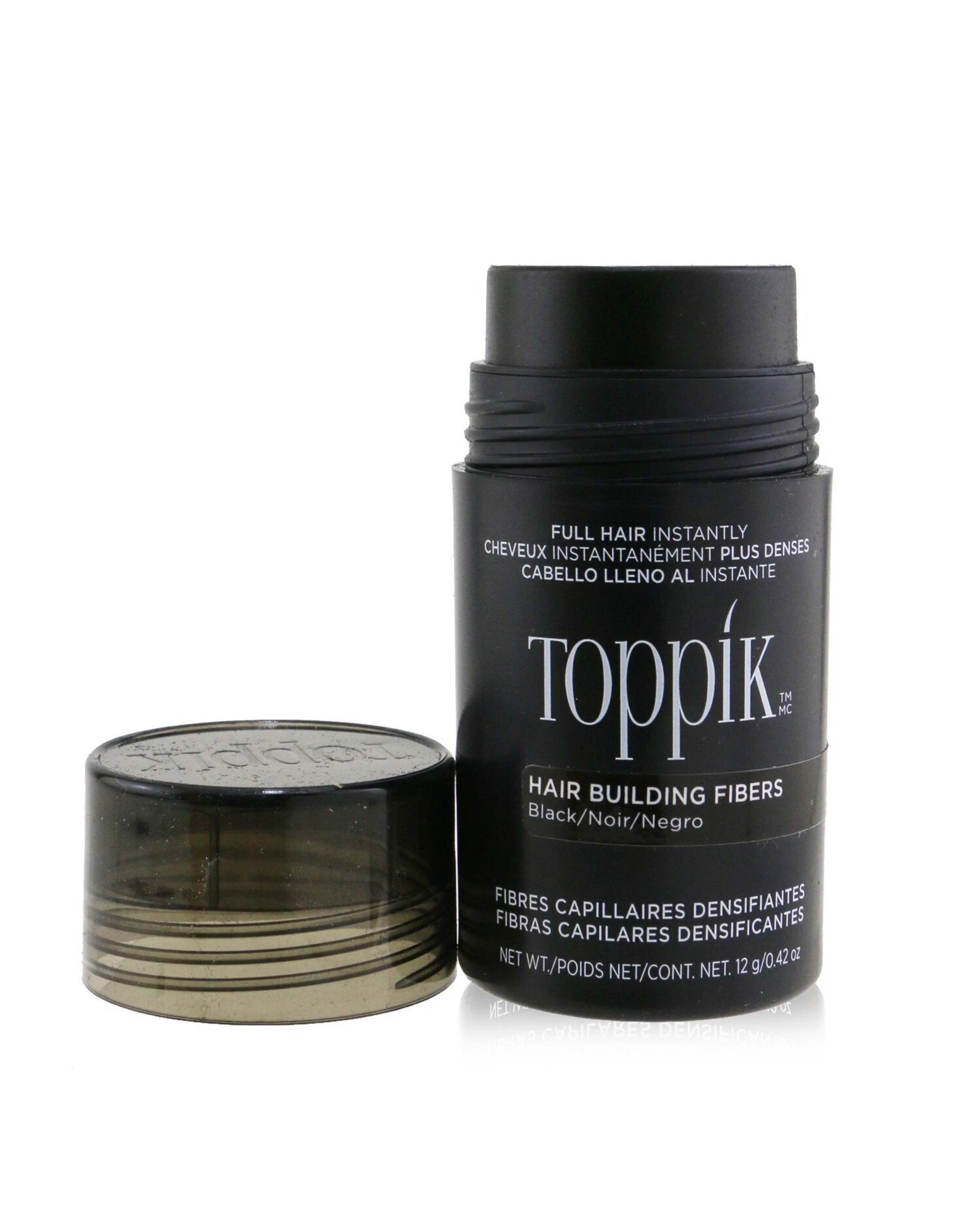 3 Toppik Hair Building Fibers - # Black  55g/1.94oz, 3 of 4