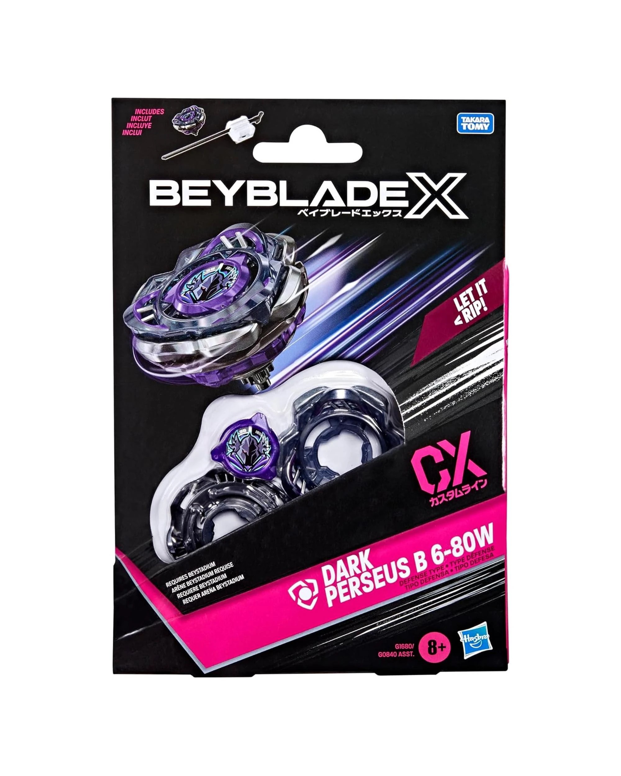 3 Beyblade X Perseus B 6-80W Starter Pack, 3 of 4