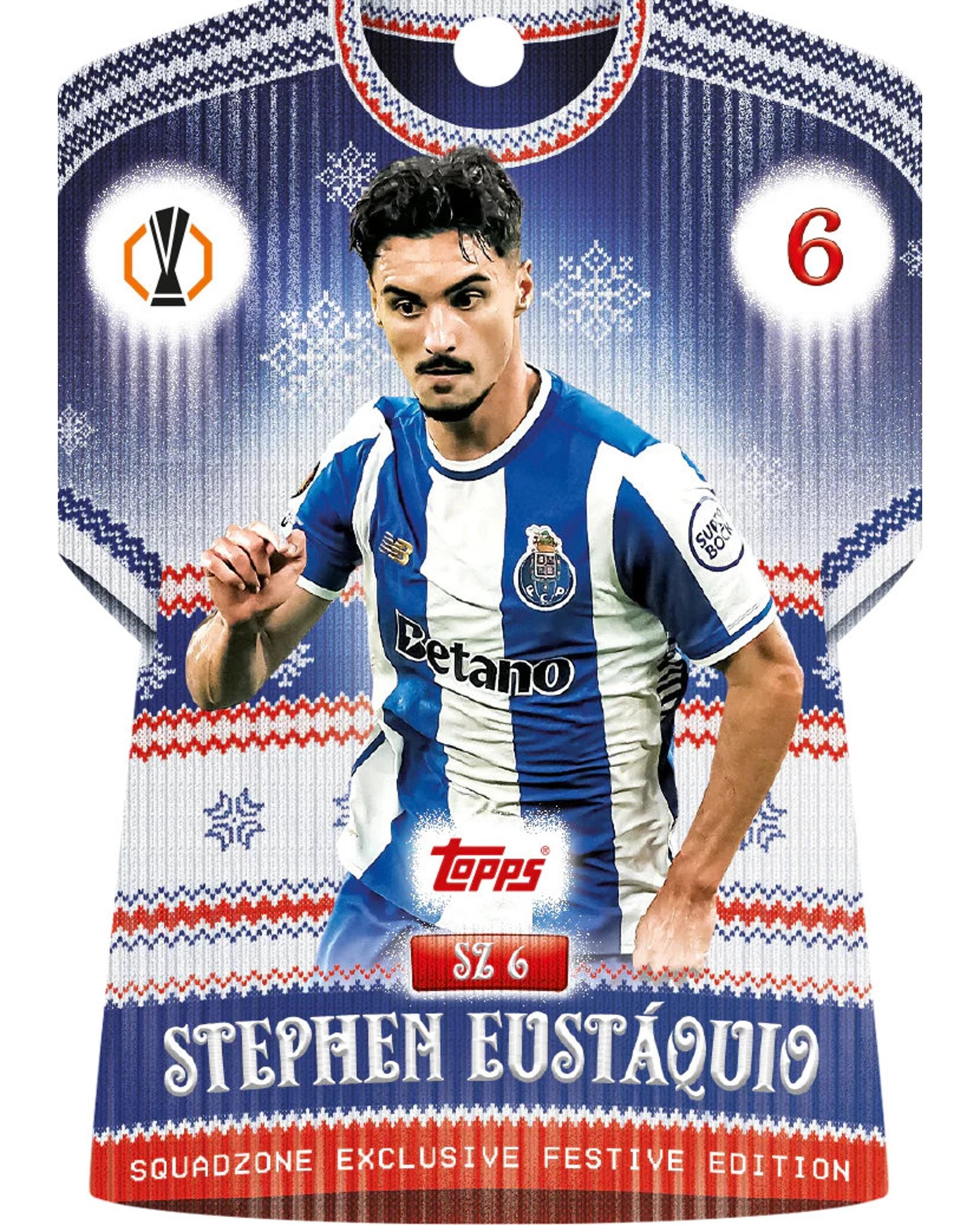 6 Match Attax UEFA Club Competitions 2025/2026 Edition Countdown Calendar, 6 of 7