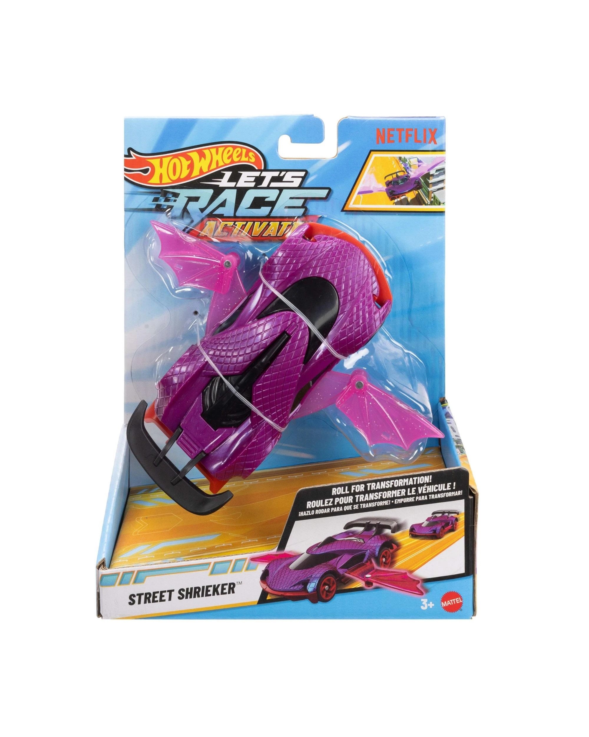 1 Hot Wheels Let's Race Activate! Street Shrieker Diecast Vehicle, 1 of 3