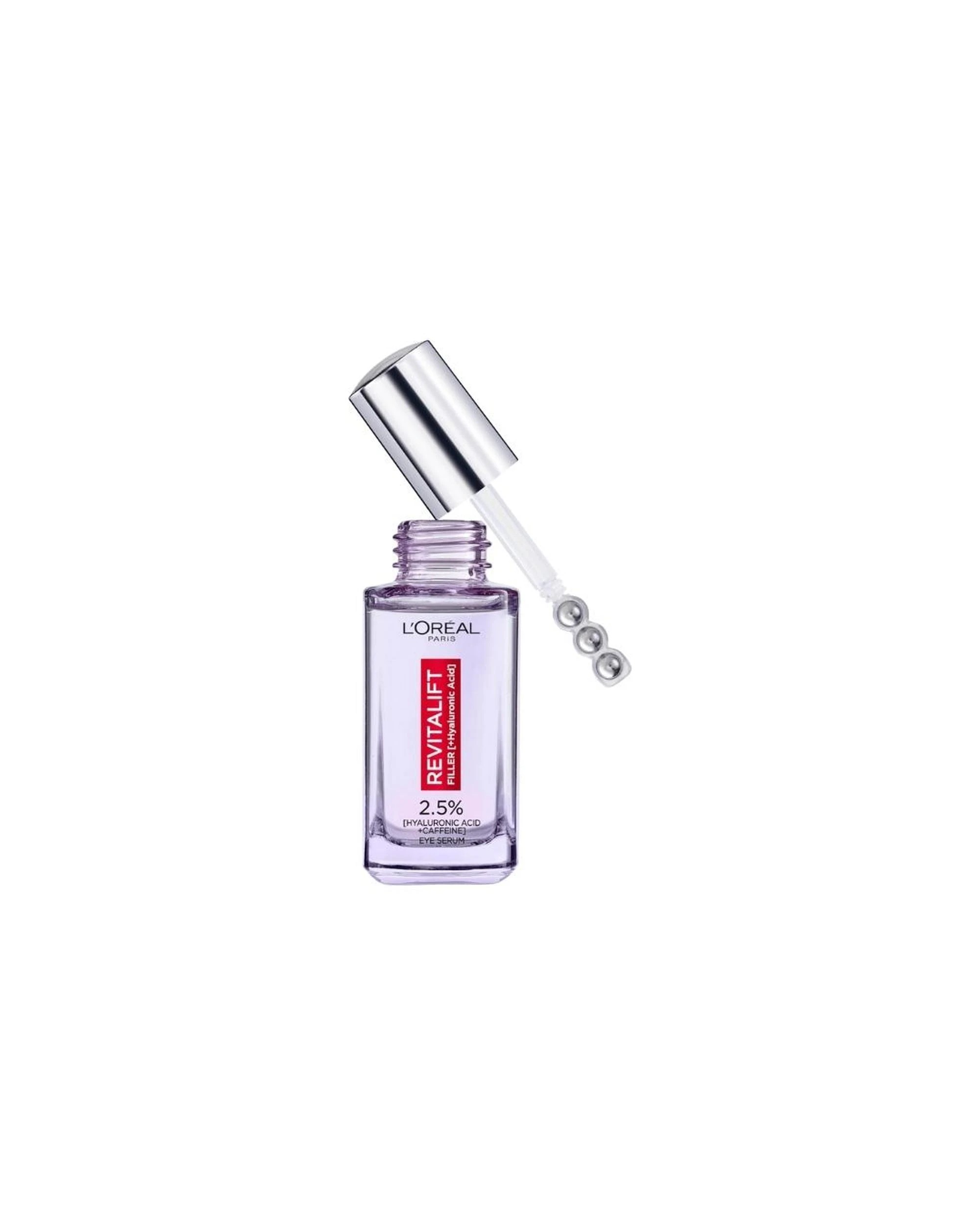 2 L'Oreal Paris Revitalift Filler 2.5% Hyaluronic Acid + Caffeine Eye Serum 20mL, 2 of 2