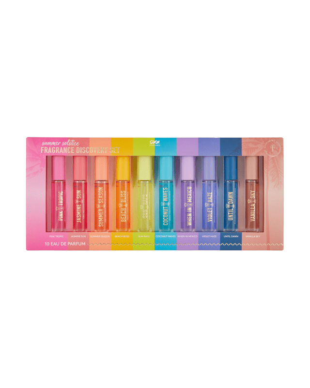 OXX Fragrance 10 Pack Summer Solstice Fragrance Discovery