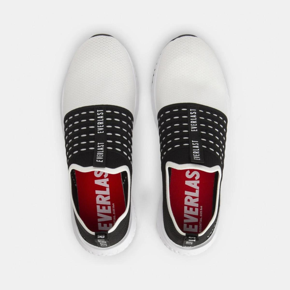 2 Everlast Mens LaGuardia Sneakers BLACK WHITE, 2 of 5