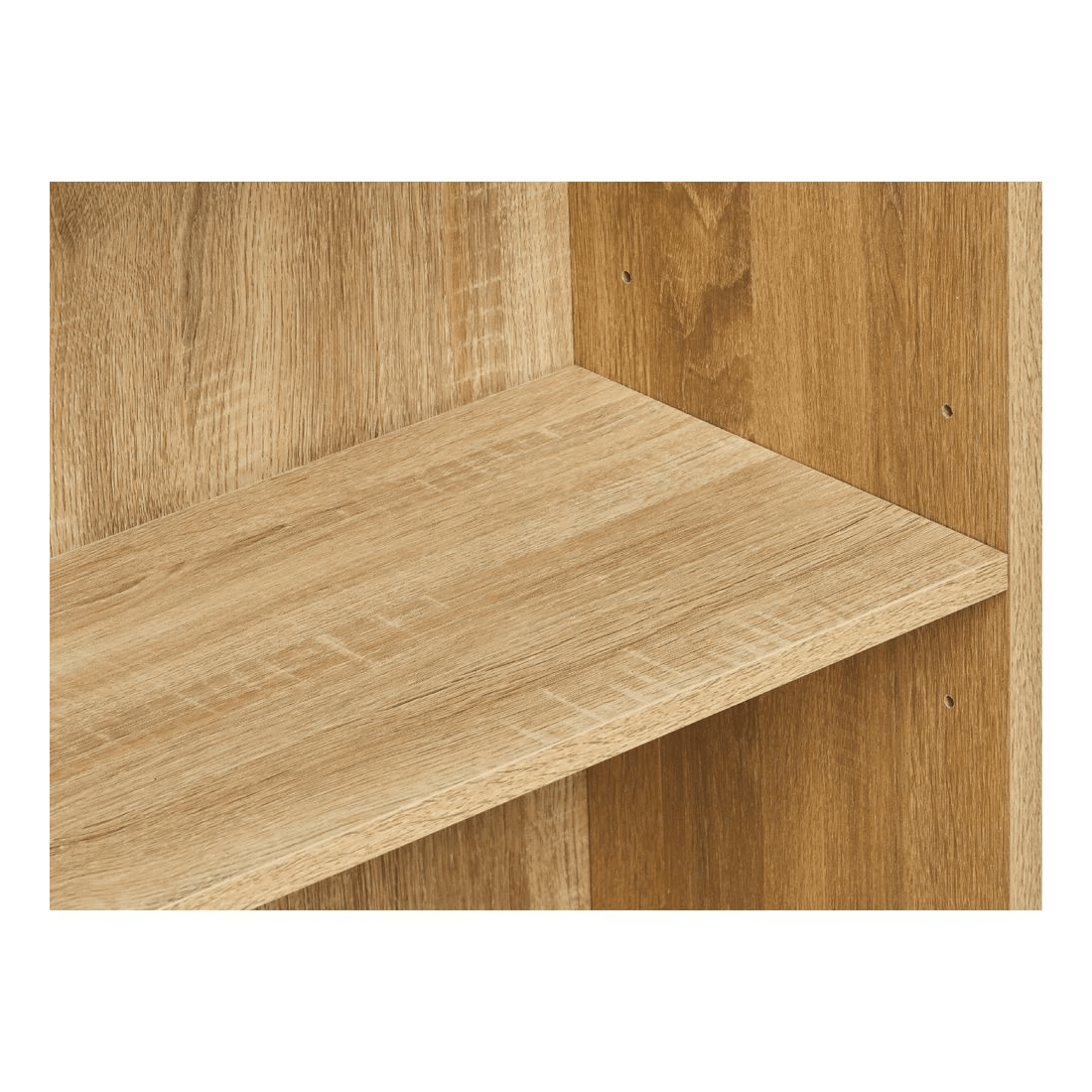 4 Austin 3 Shelf Bookcase Oak, 4 of 6