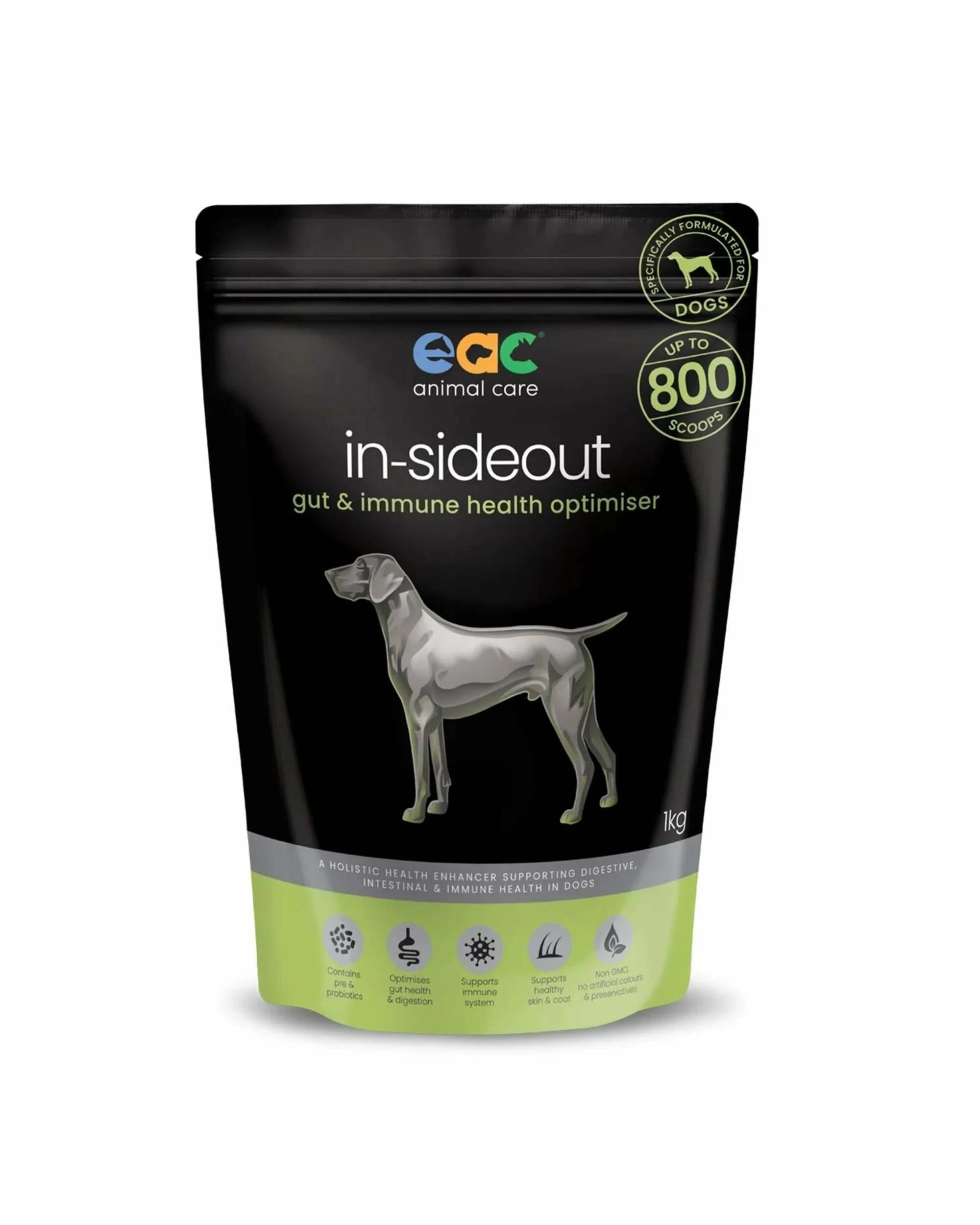 1 Eac Animal Care In-Sideout Gut & Immune Health Optimiser For Dogs 250g, 1 of 1