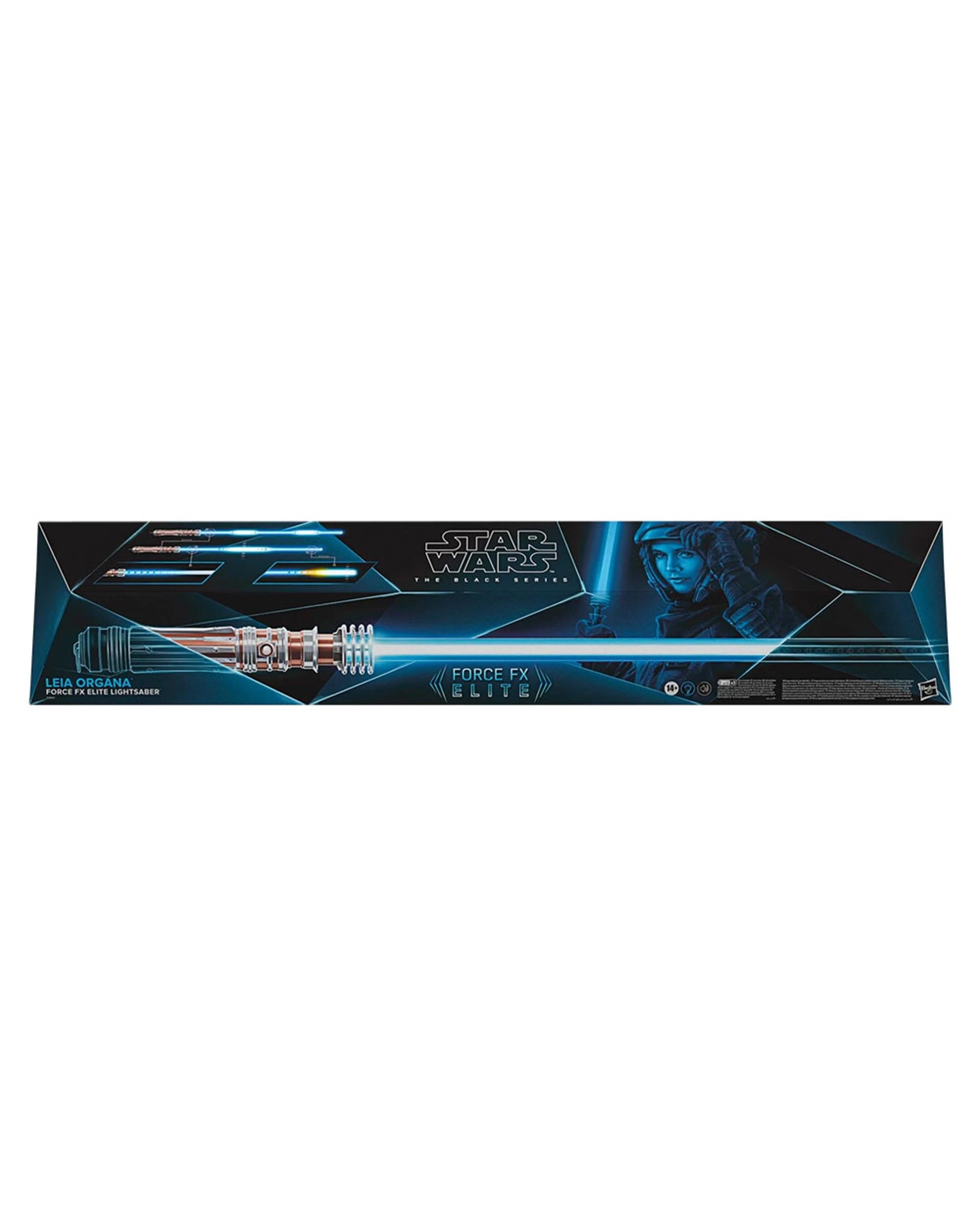 1 Star Wars The Black Series Leia Organa Force FX Elite Lightsaber, 1 of 6