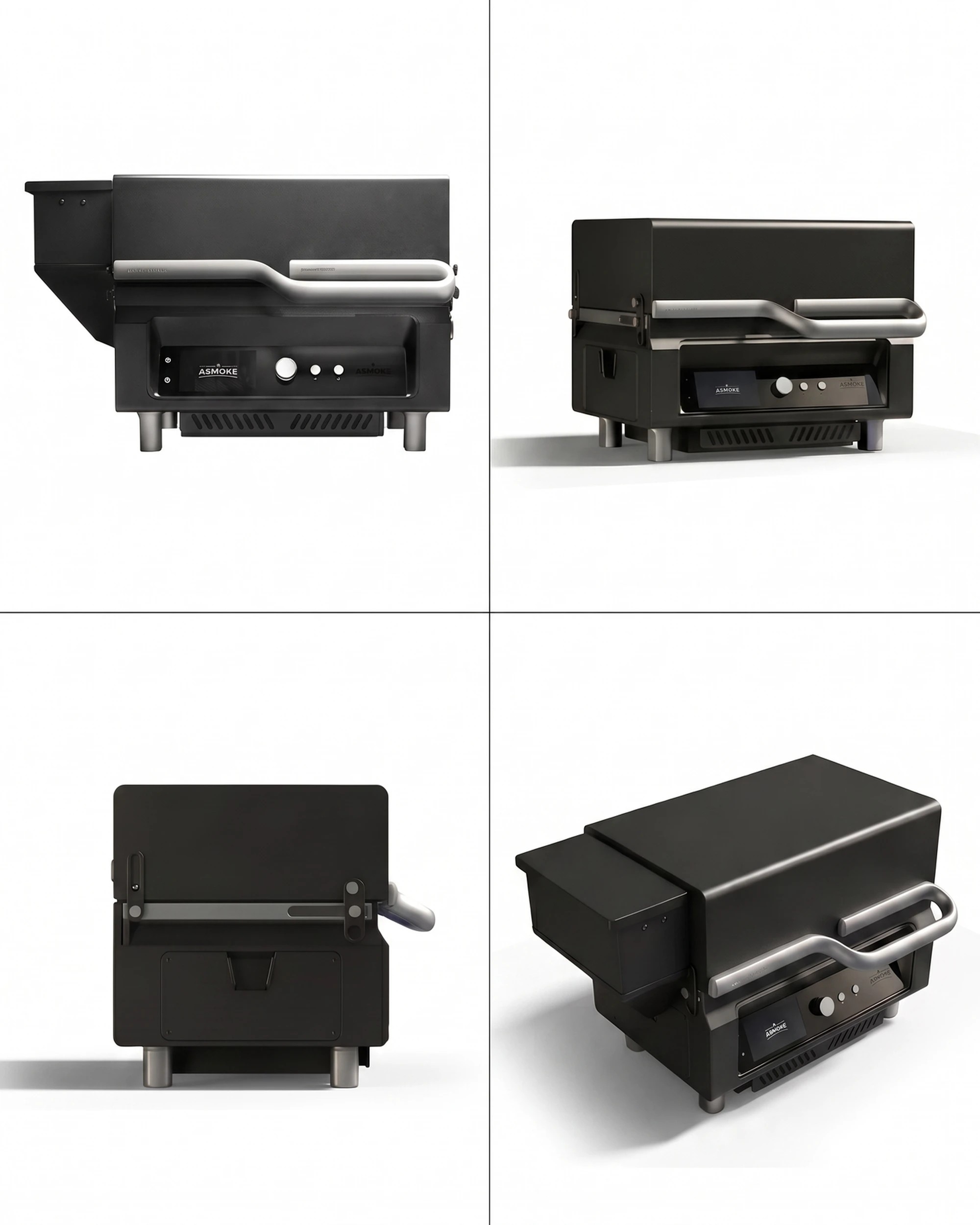 9 ASMOKE Essential Portable Wood Pellet Grill & Smart Smoker with Built in Screen, 9 of 10