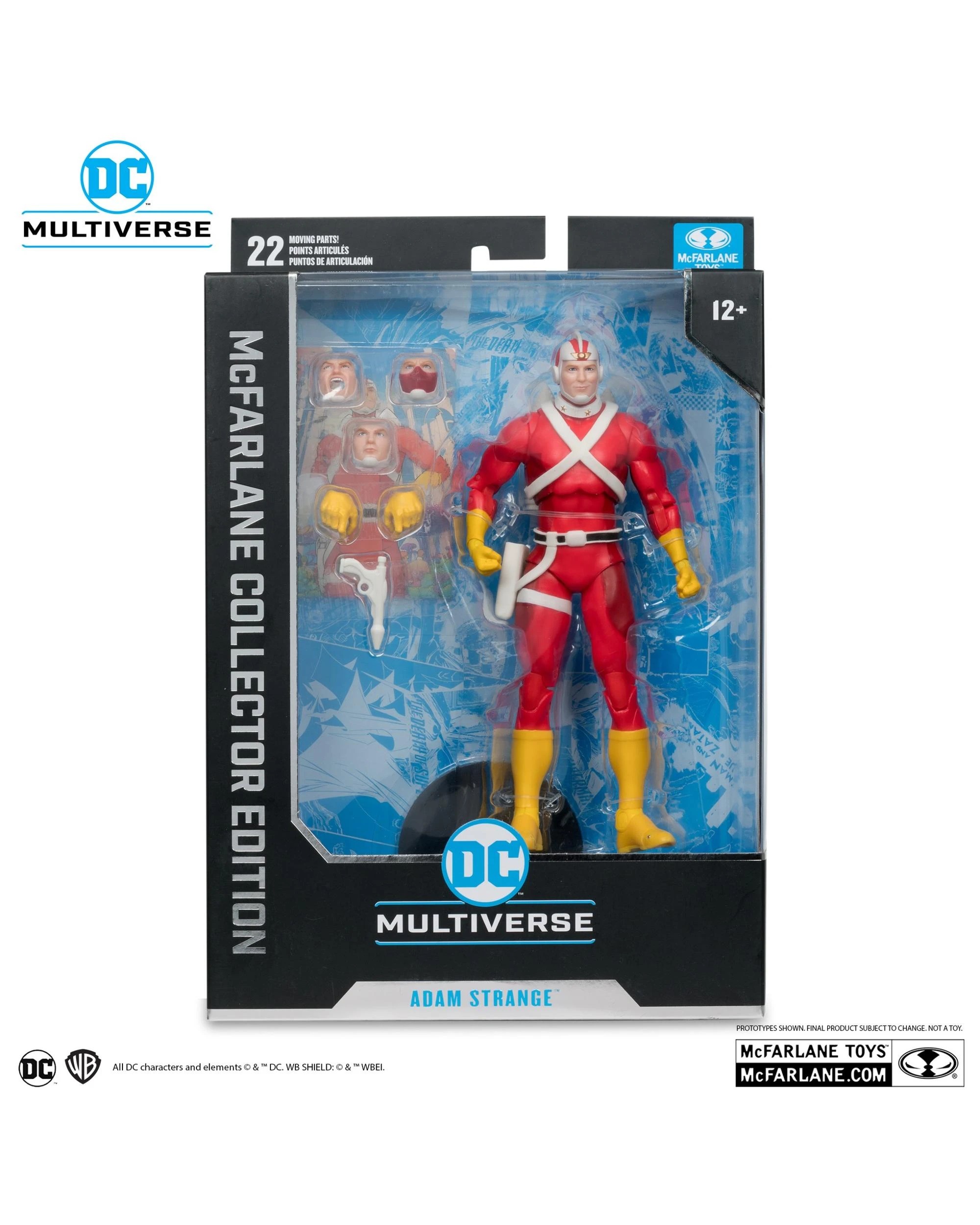 9 DC Multiverse Collector Edition #33 Strange Adventures Adam Strange 7 inch Action Figure, 9 of 9