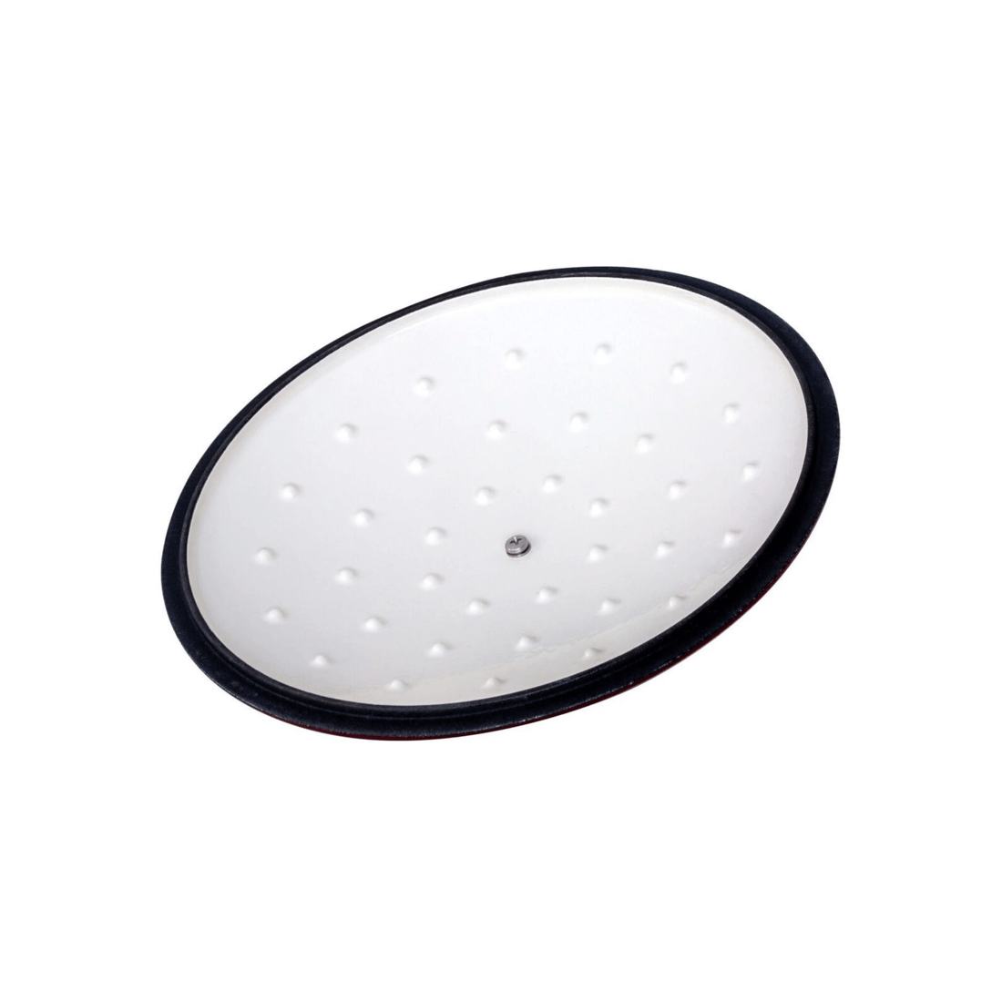 7 Healthy Choice 26cm Enamelled Cast Iron French Oven Casserole (4.7L) - Red, 7 of 7