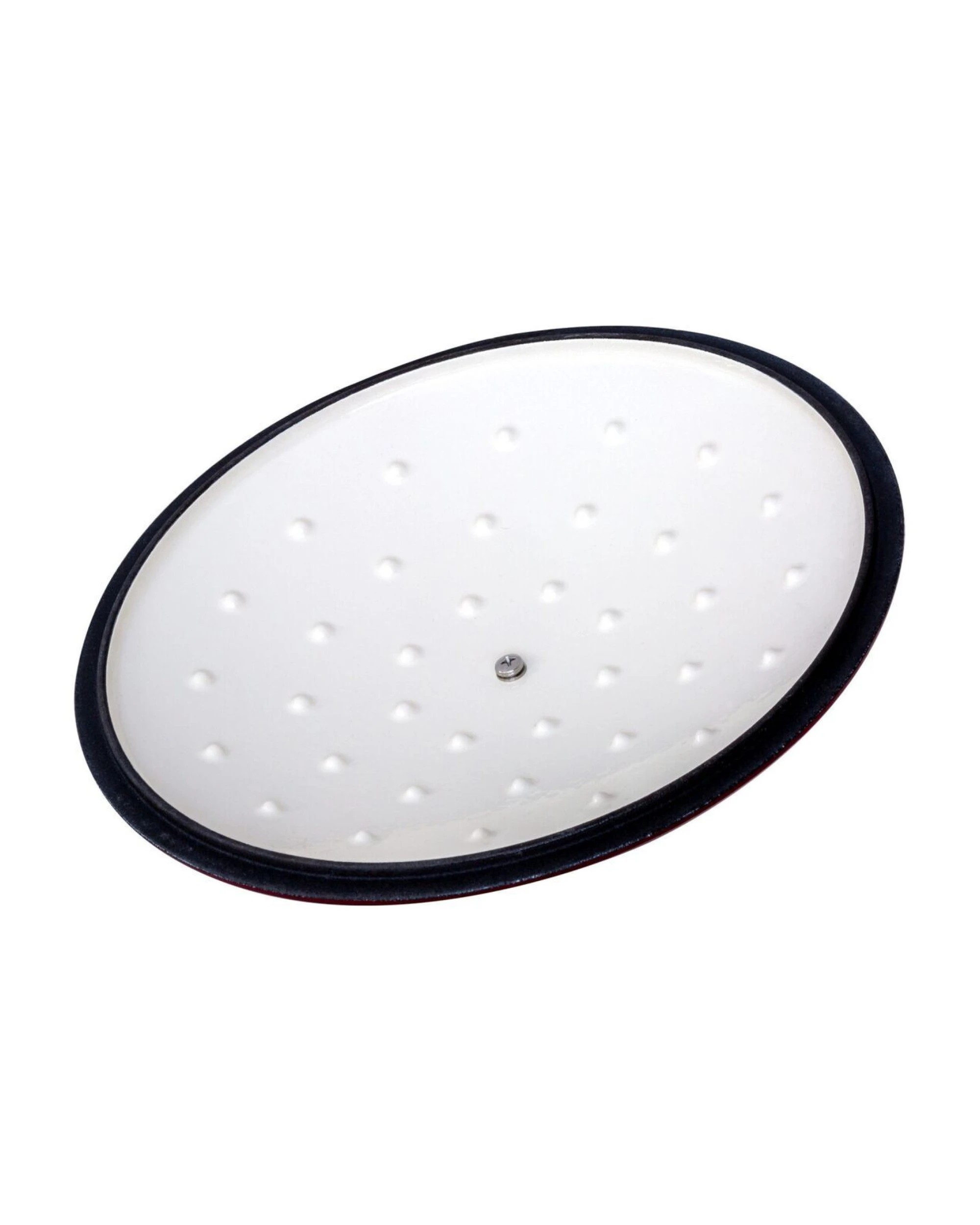 7 Healthy Choice 26cm Enamelled Cast Iron French Oven Casserole (4.7L) - Red, 7 of 7