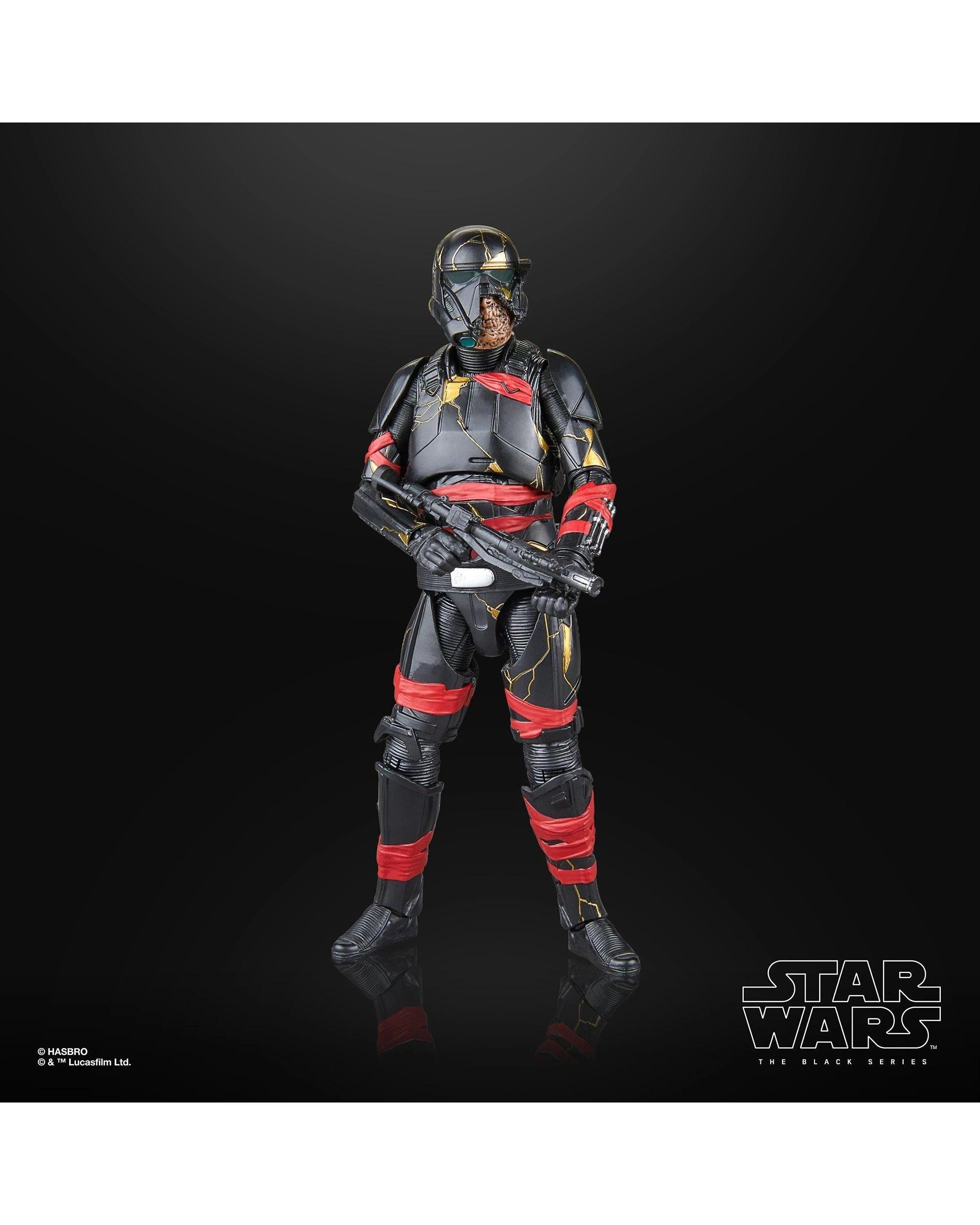 6 Star Wars The Black Series: Ahsoka Night Trooper Action Figure, 6 of 10