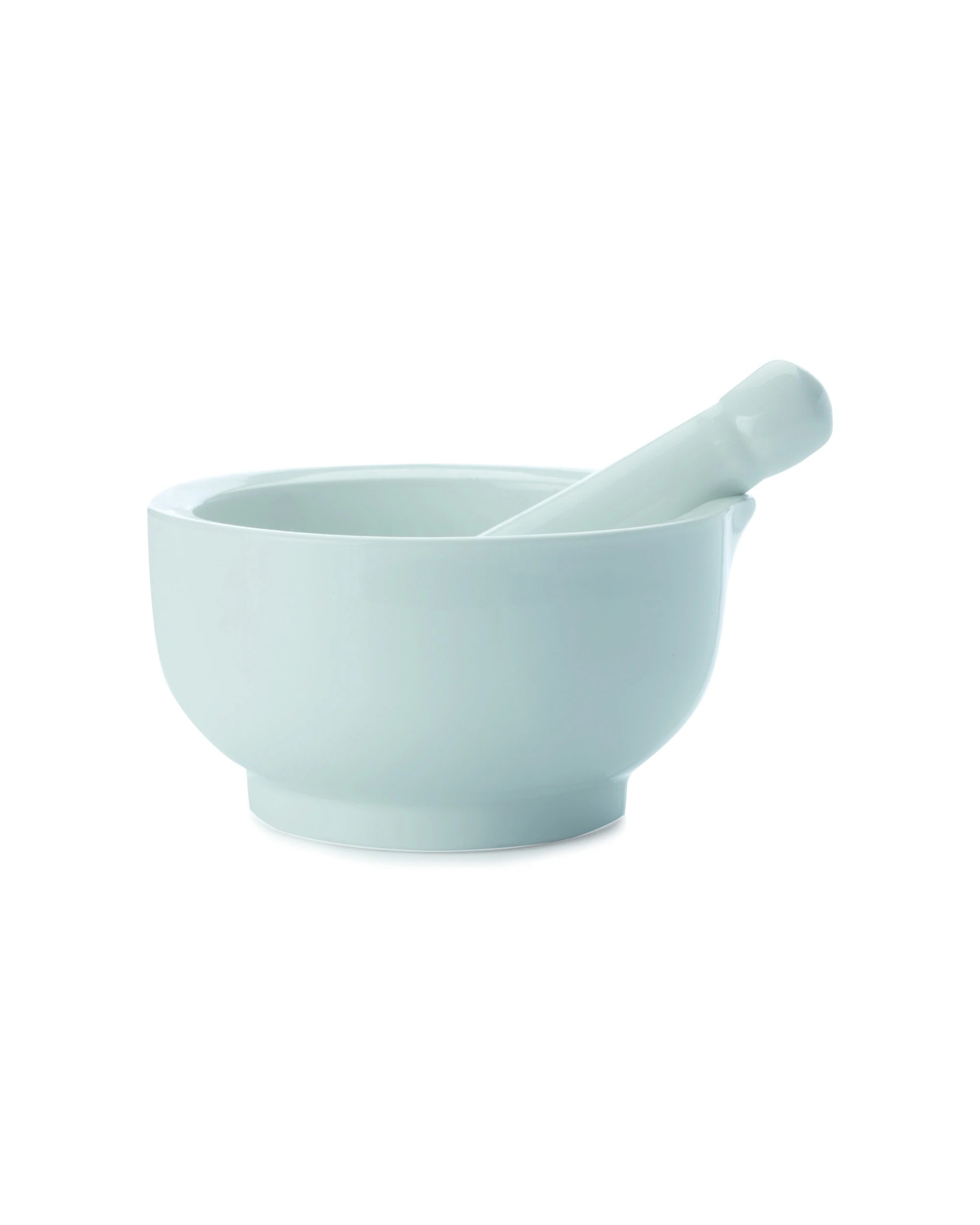 1 Maxwell & Williams Basics Mortar And Pestle Porcelain Dishwasher Safe - White, 1 of 3