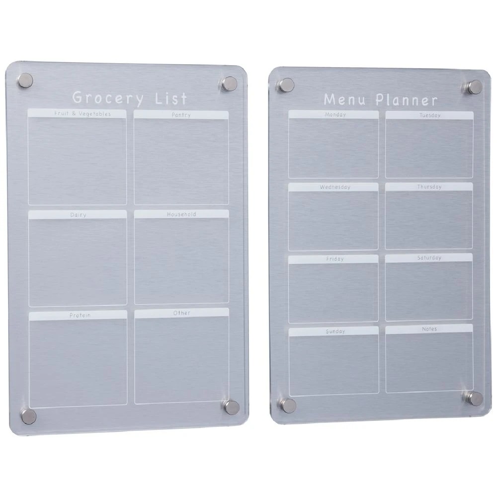 2 Otto 2.7mm Acrylic Meal Planner Board 200 x 300mm 2 Pack, 2 of 5
