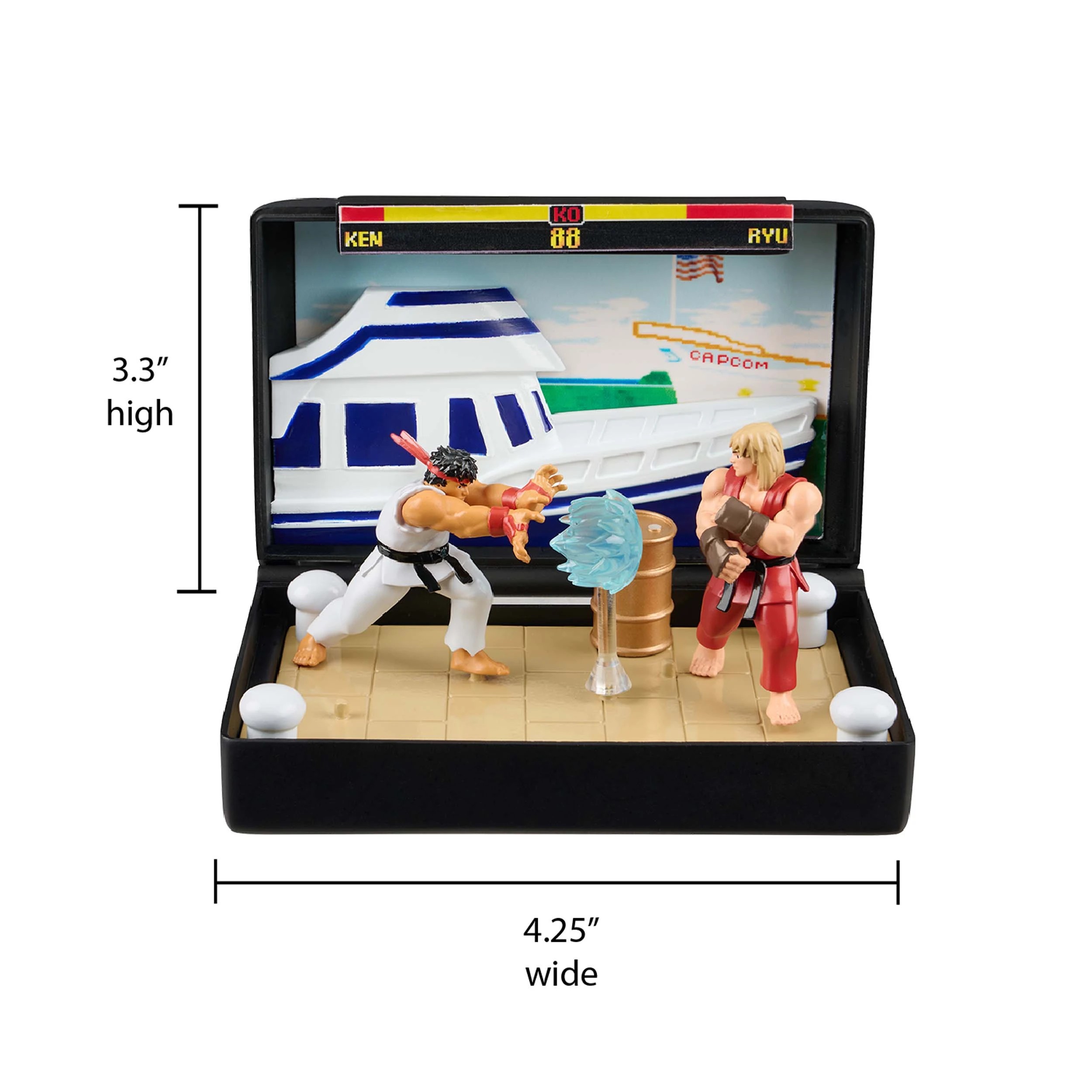 7 B. toys Console Heroes: Street Fighter II Collectible Diorama - Multi, 7 of 8
