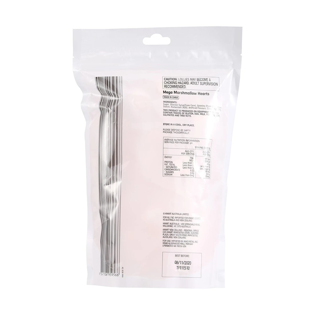 2 Mega Marshmallow Hearts 120g, 2 of 3